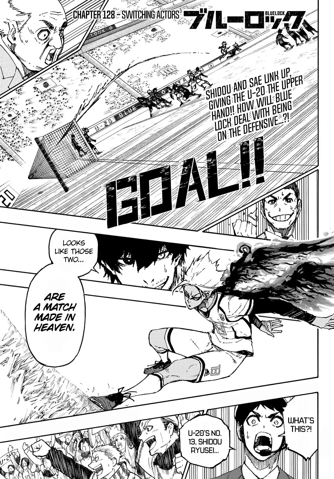 B Lock Manga, chapter 128, page 2