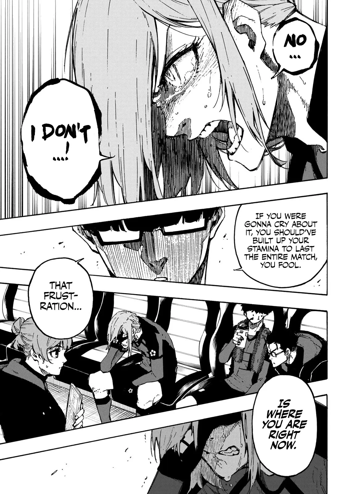 B Lock Manga, chapter 128, page 17