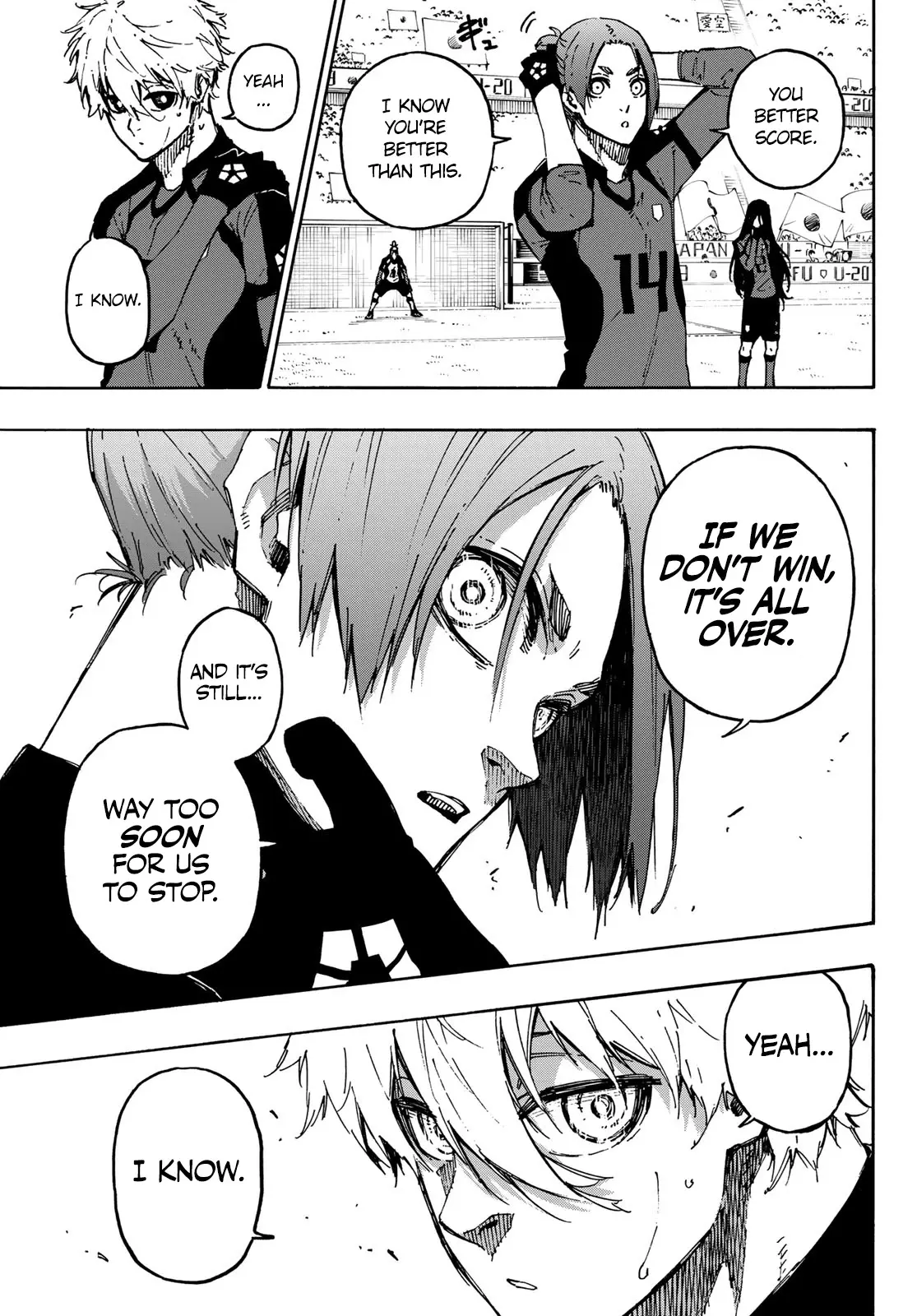 B Lock Manga, chapter 128, page 19
