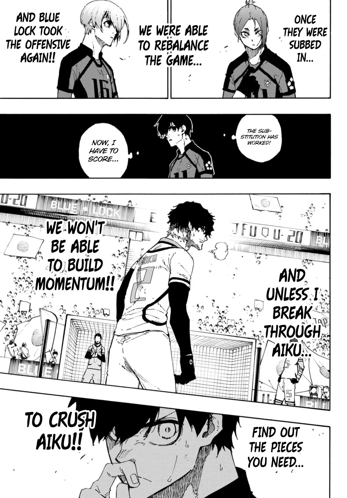 B Lock Manga, chapter 130, page 4