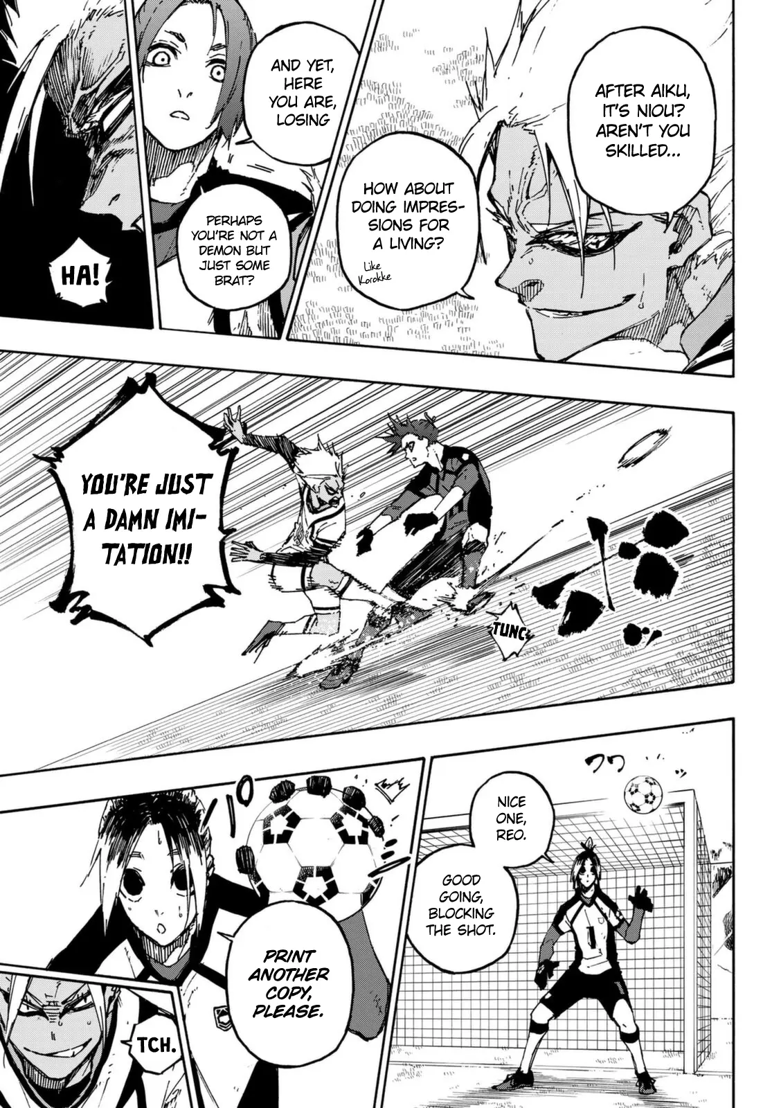 B Lock Manga, chapter 130, page 10