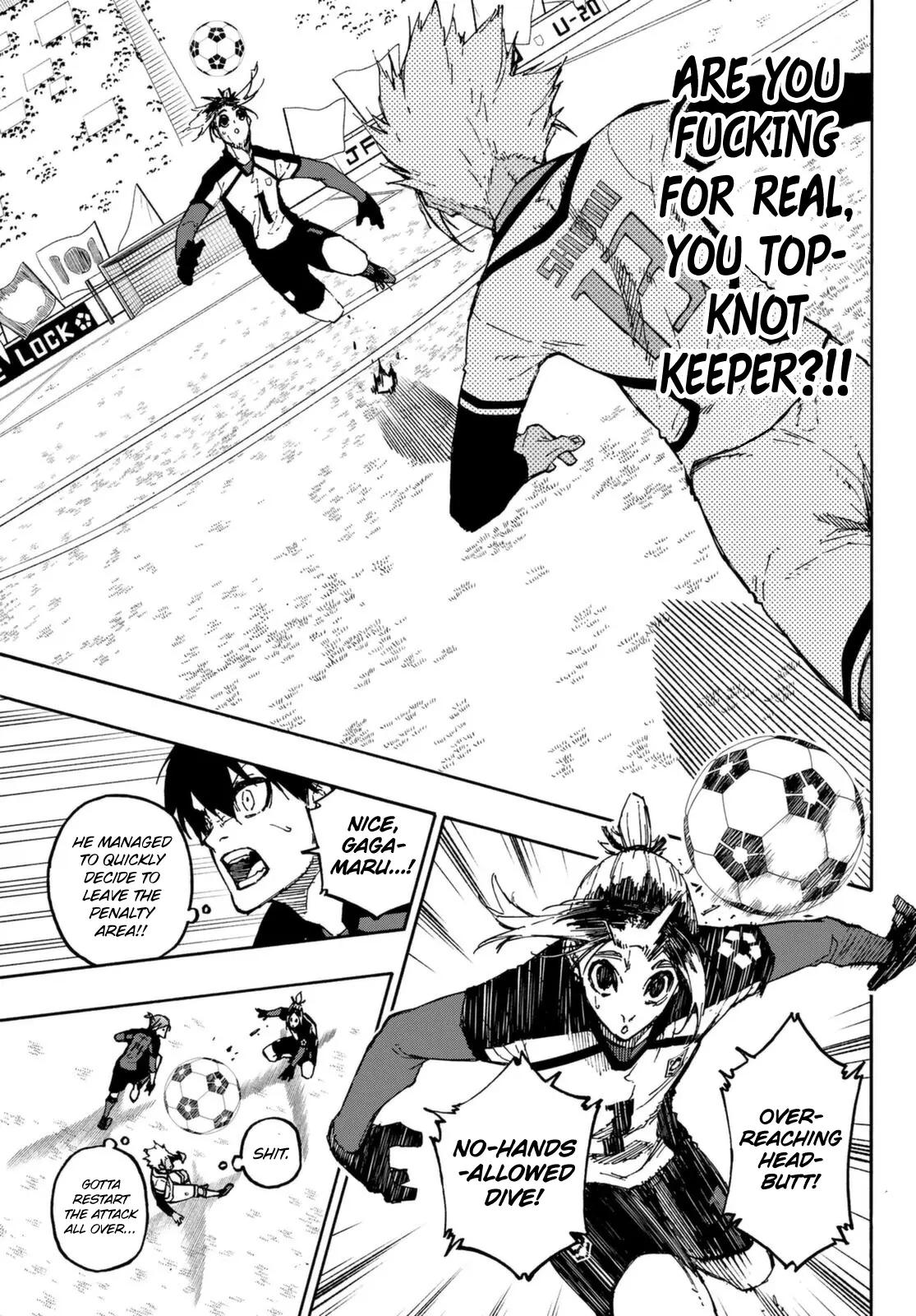 B Lock Manga, chapter 130, page 15