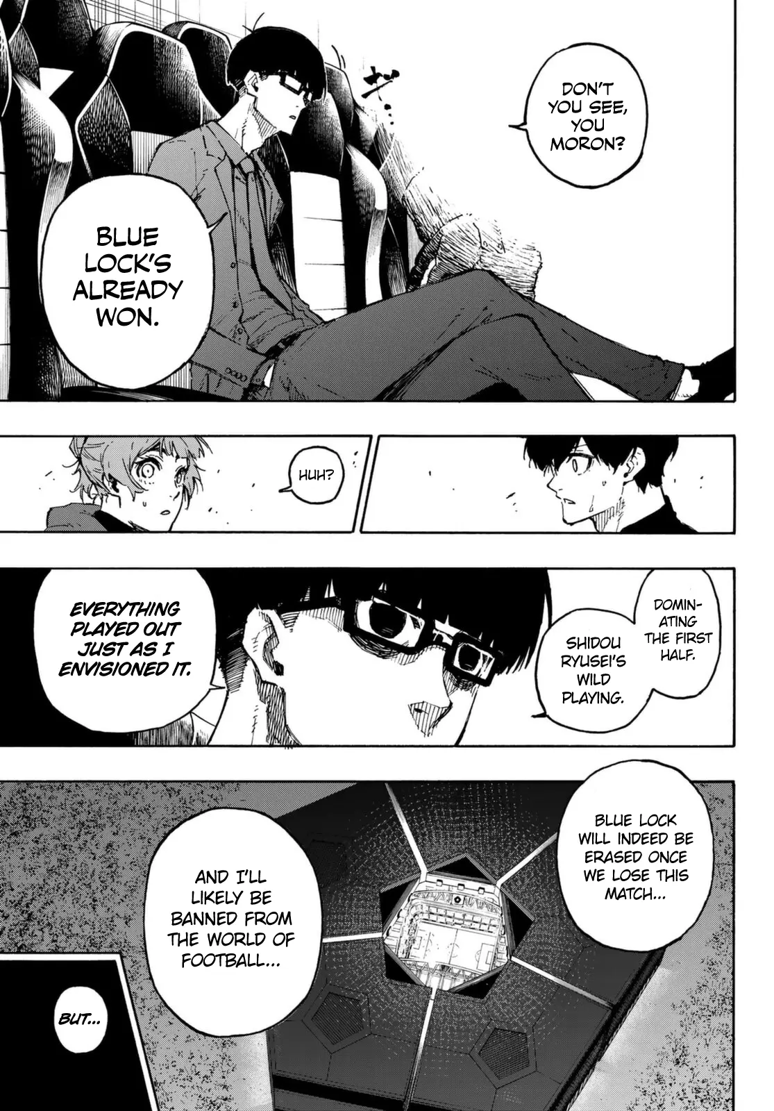 B Lock Manga, chapter 131, page 14
