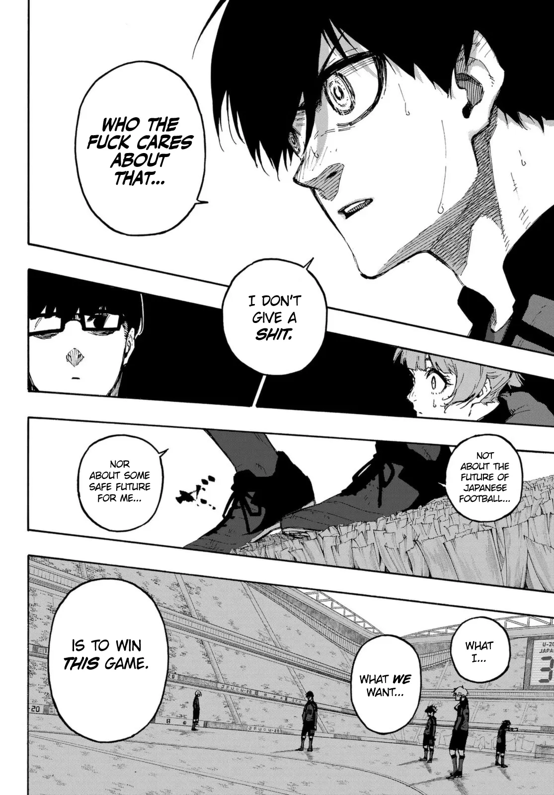 B Lock Manga, chapter 131, page 17