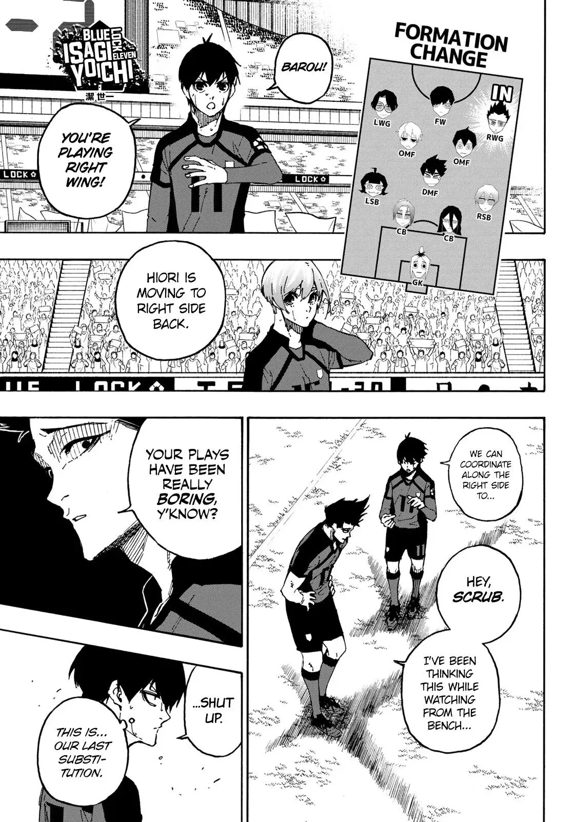 B Lock Manga, chapter 132, page 4