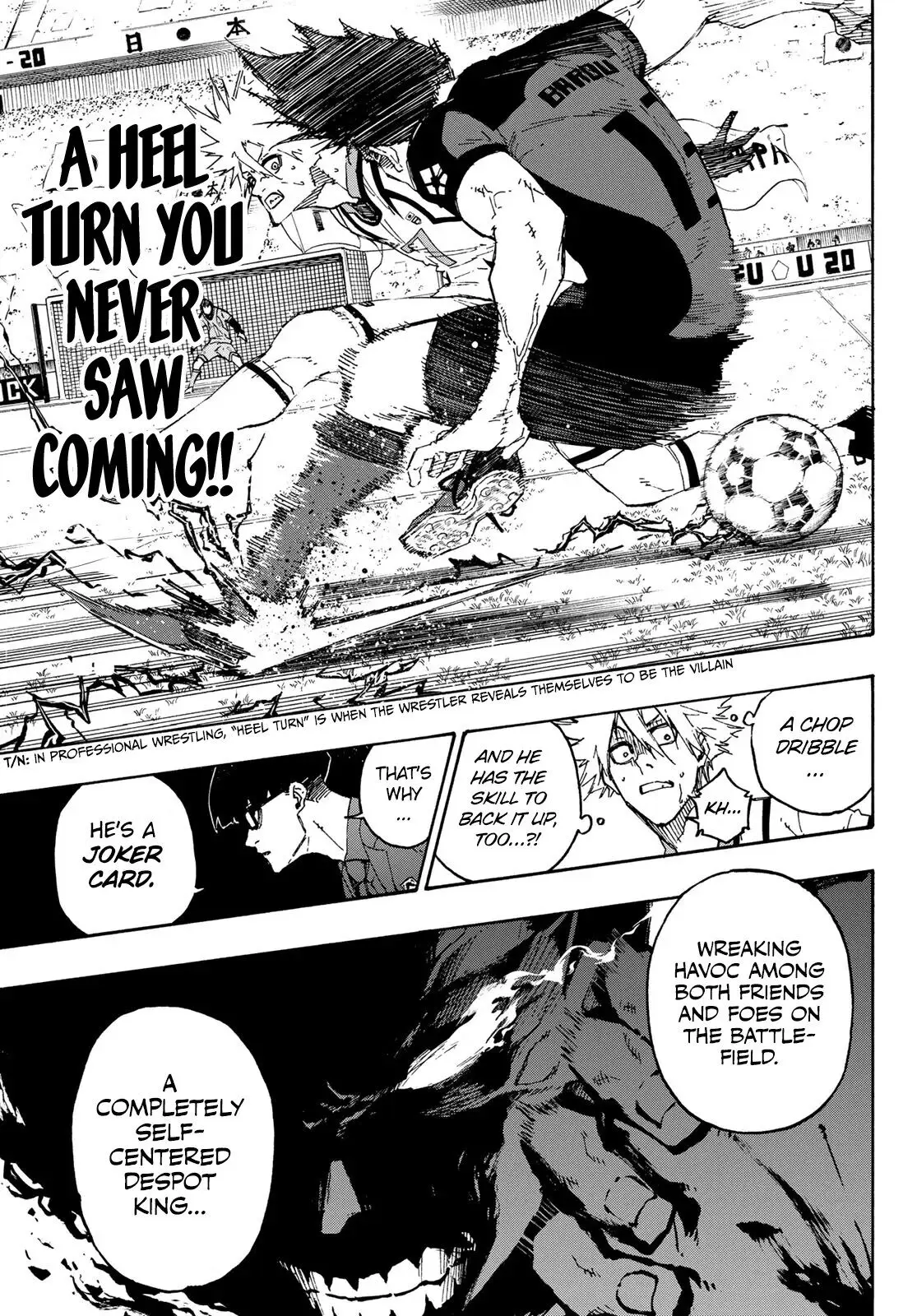 B Lock Manga, chapter 132, page 18