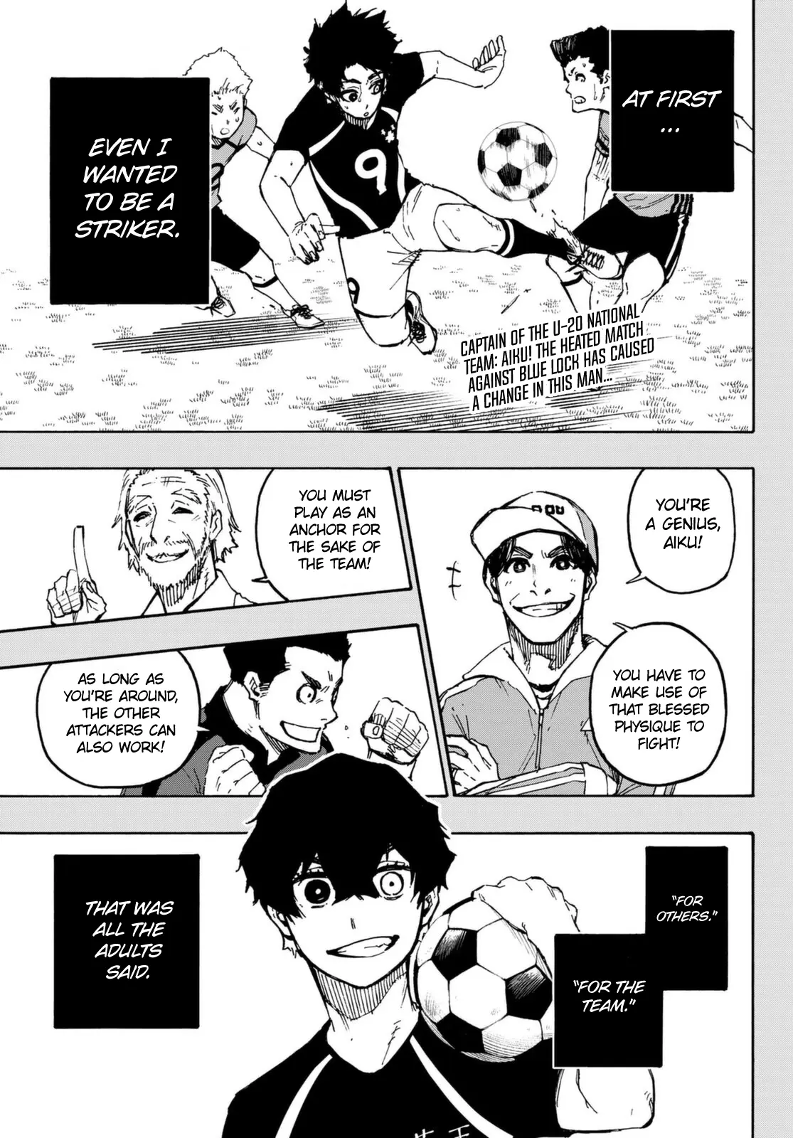 B Lock Manga, chapter 134, page 3