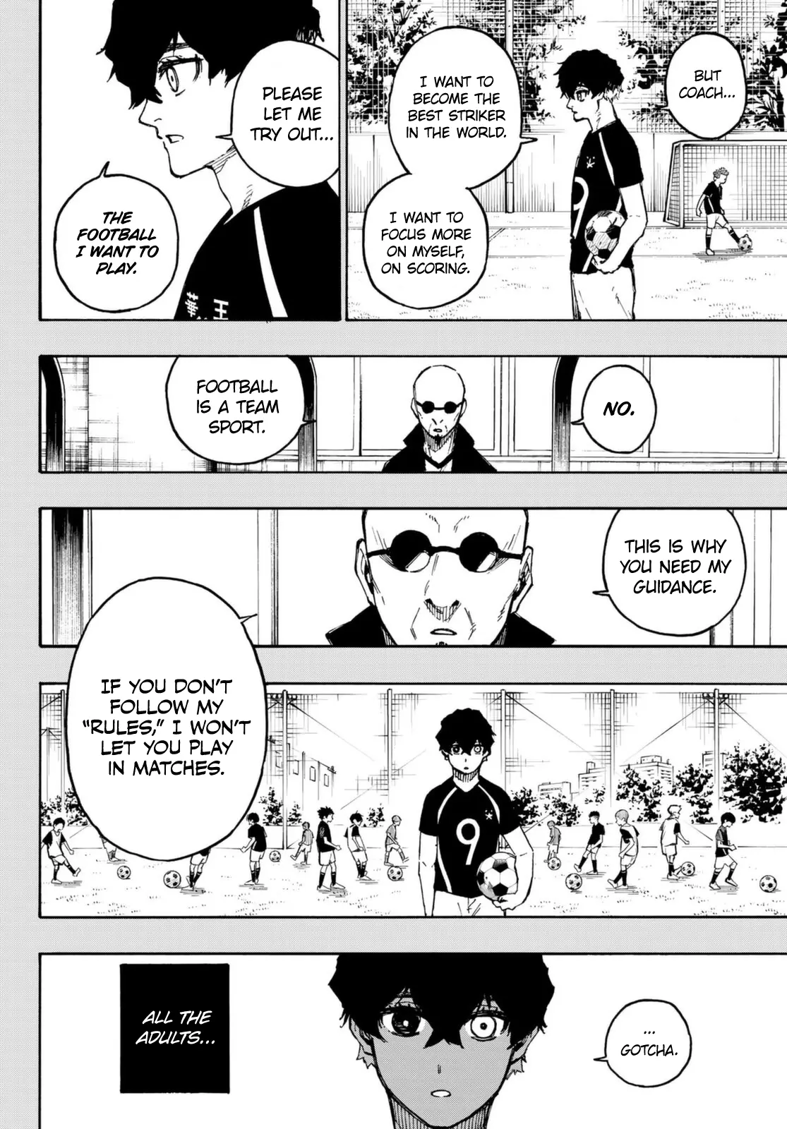 B Lock Manga, chapter 134, page 4