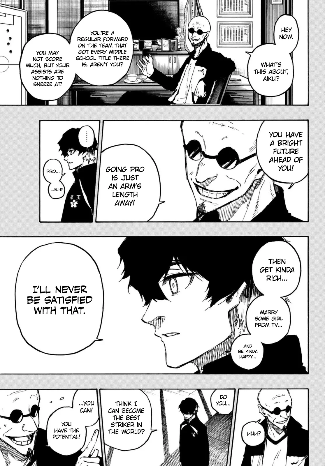 B Lock Manga, chapter 134, page 7