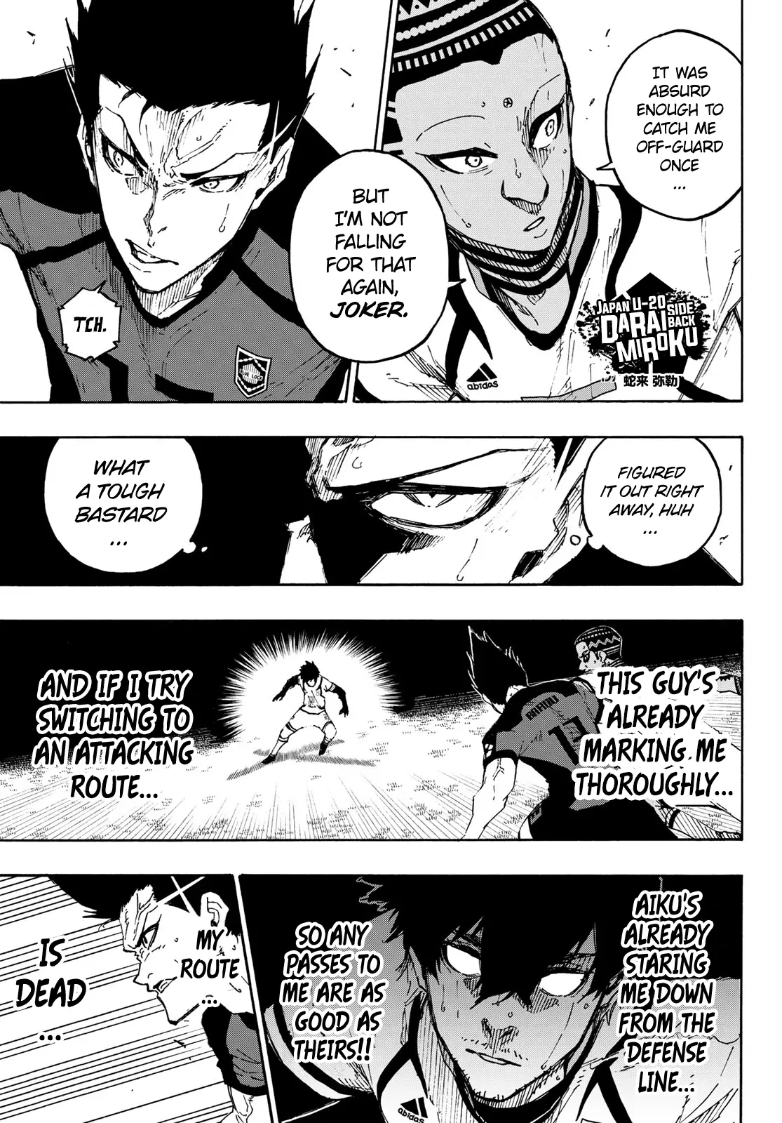 B Lock Manga, chapter 136, page 6