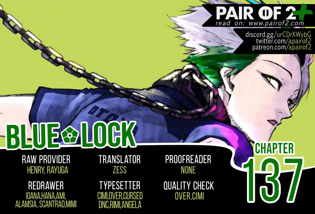 B Lock Manga, chapter 137, page 1