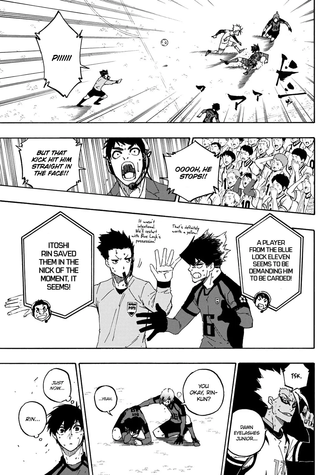 B Lock Manga, chapter 140, page 13