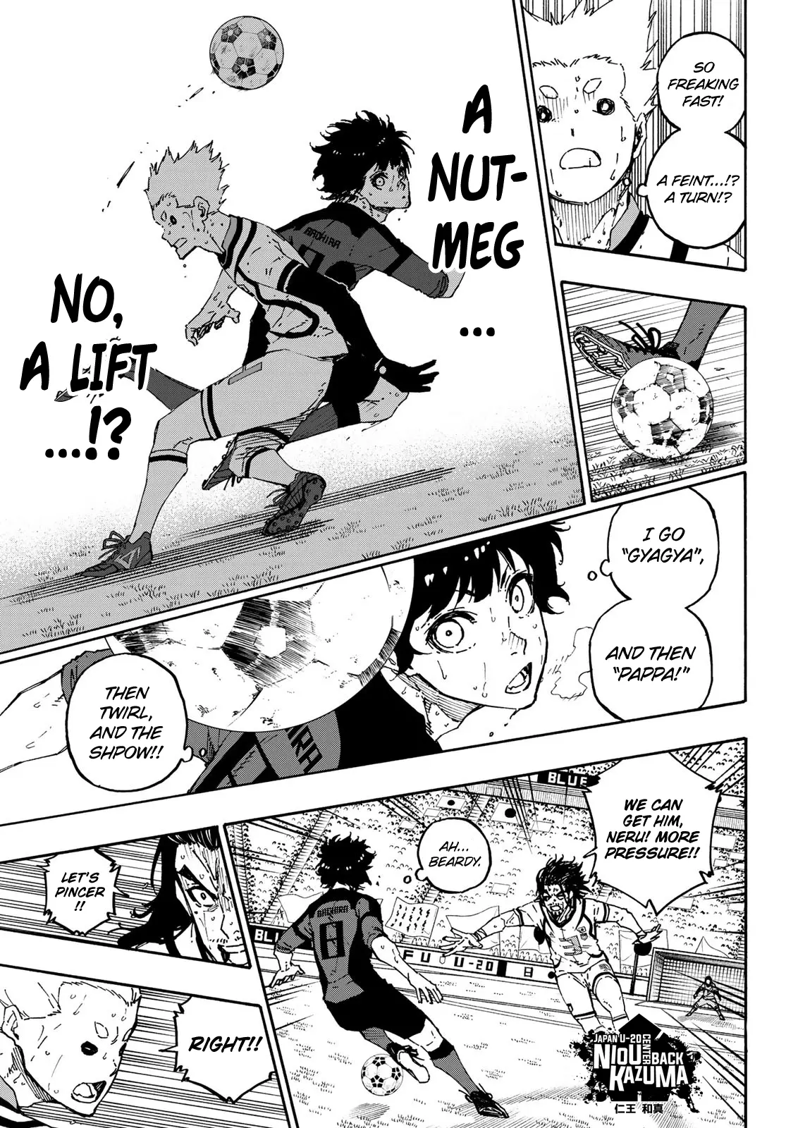 B Lock Manga, chapter 141, page 9