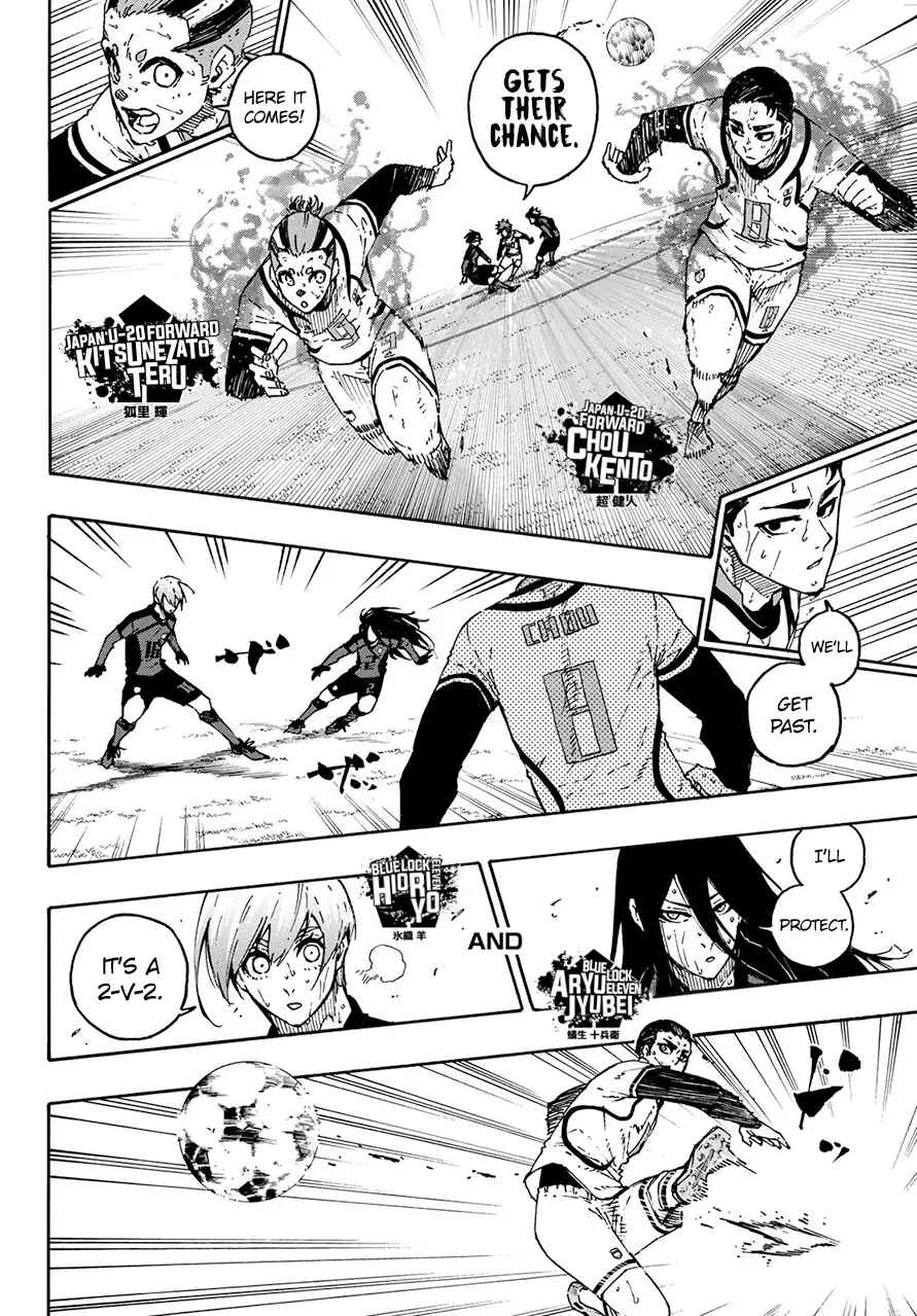 B Lock Manga, chapter 142, page 18