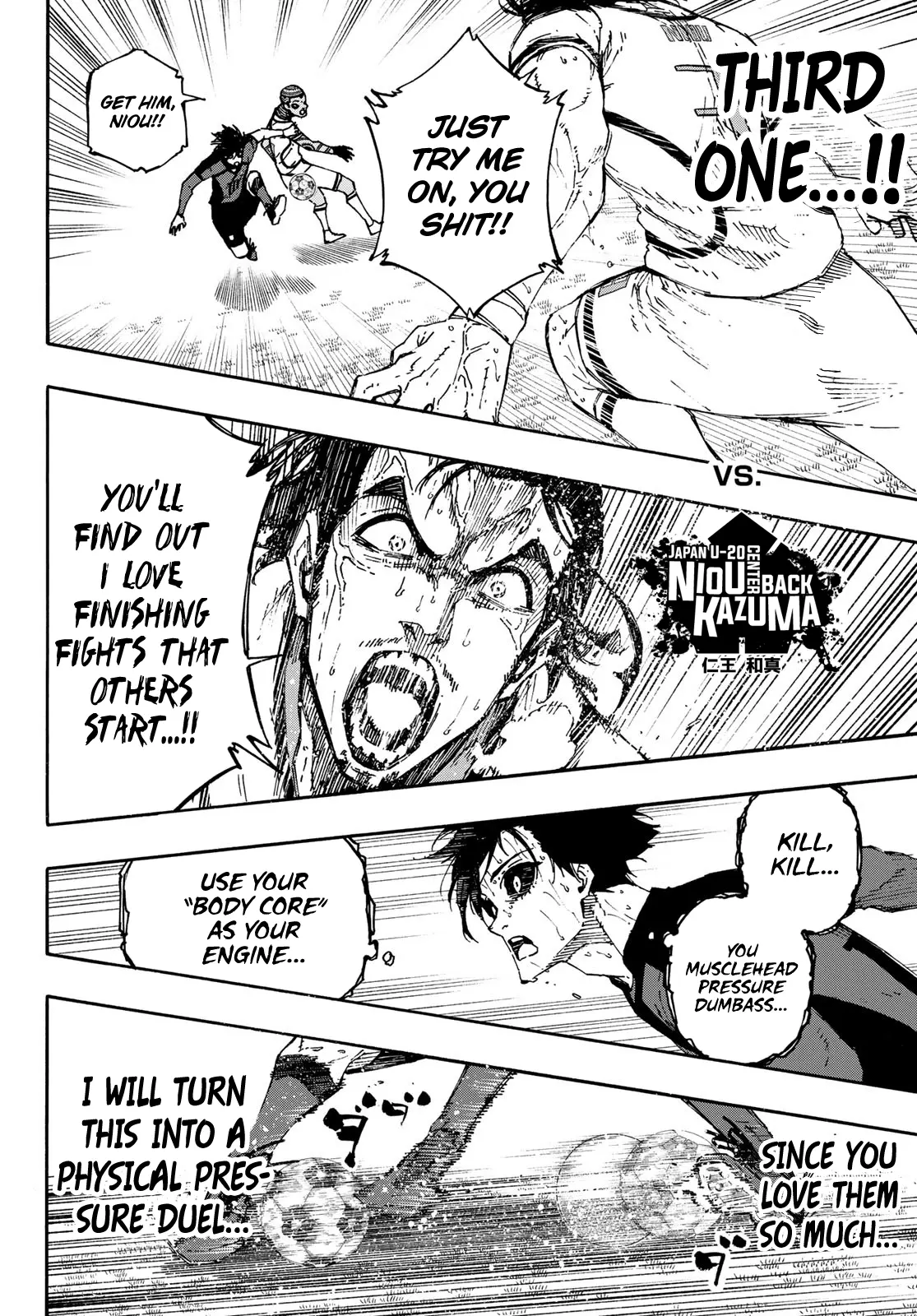 B Lock Manga, chapter 144, page 14