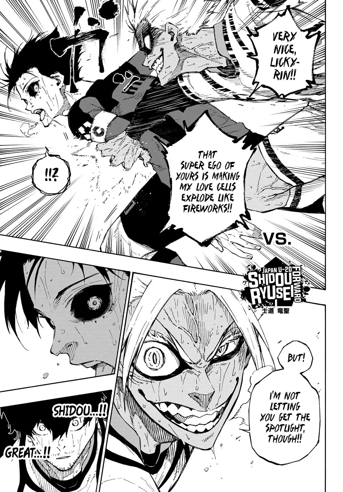 B Lock Manga, chapter 145, page 8