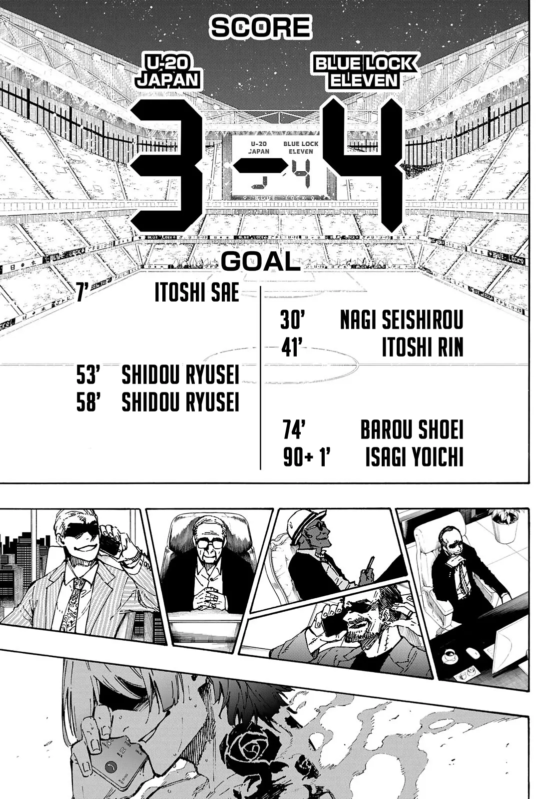 B Lock Manga, chapter 149, page 18