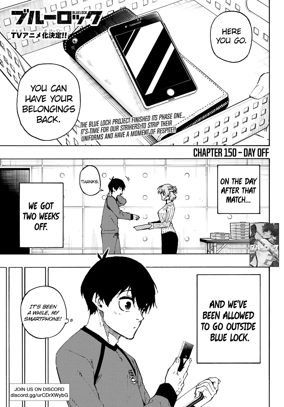 B Lock Manga, chapter 150, page 2