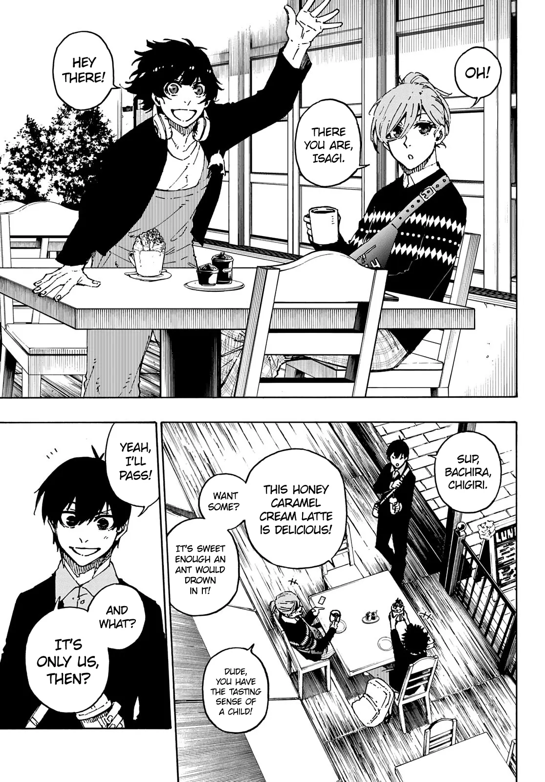 B Lock Manga, chapter 150, page 4