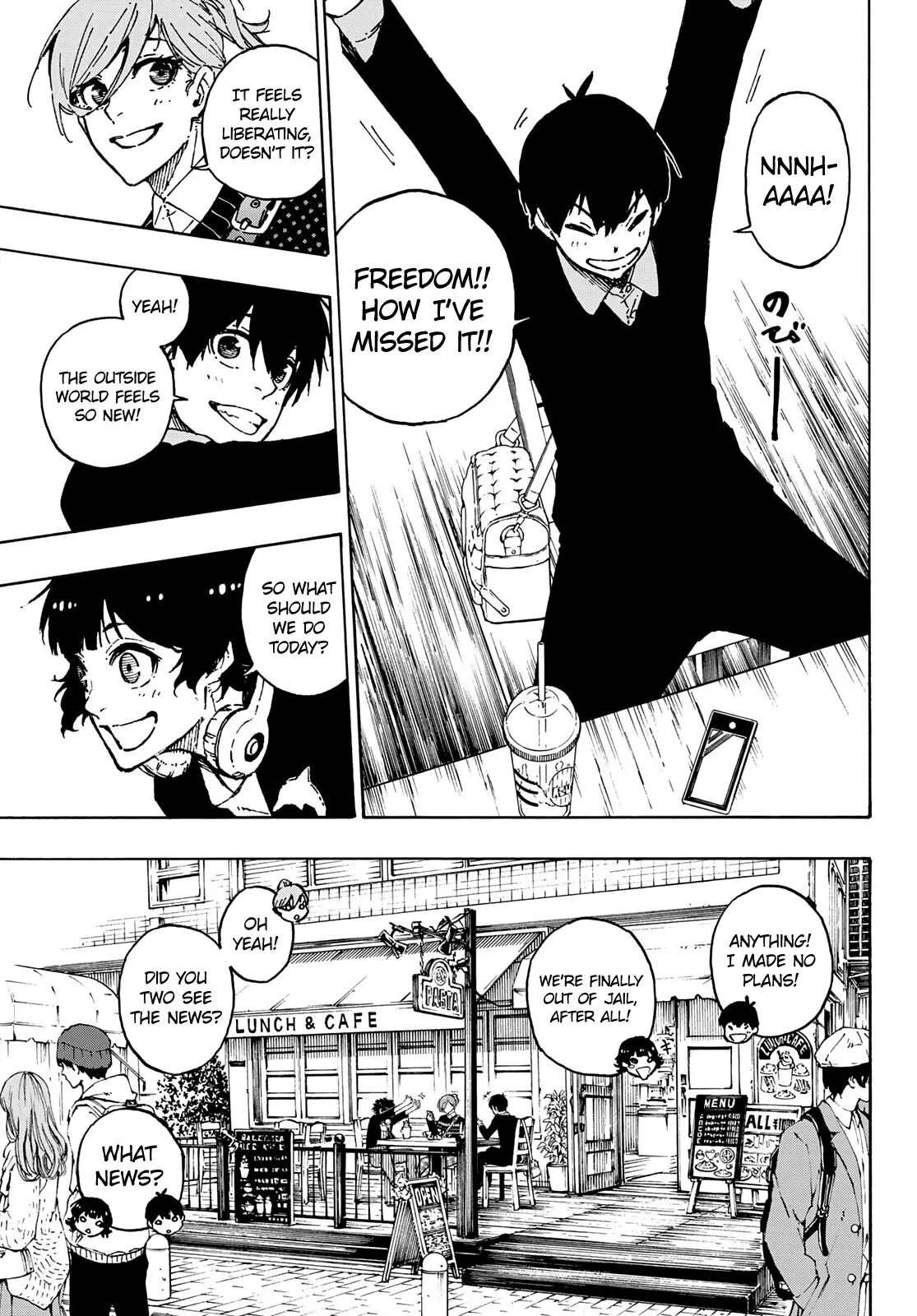 B Lock Manga, chapter 150, page 6