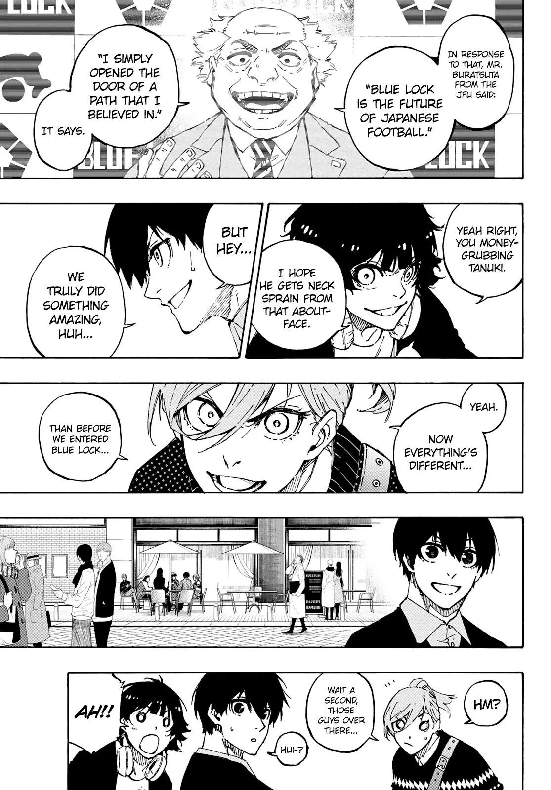 B Lock Manga, chapter 150, page 8