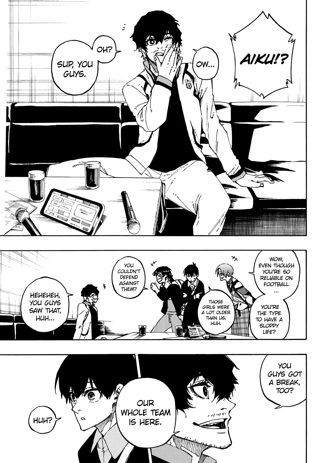 B Lock Manga, chapter 150, page 16