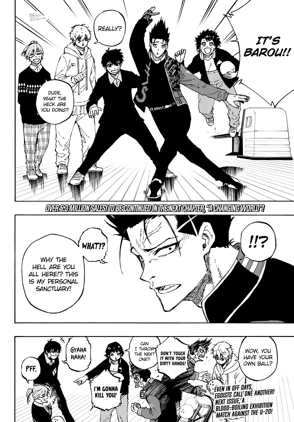 B Lock Manga, chapter 150, page 21