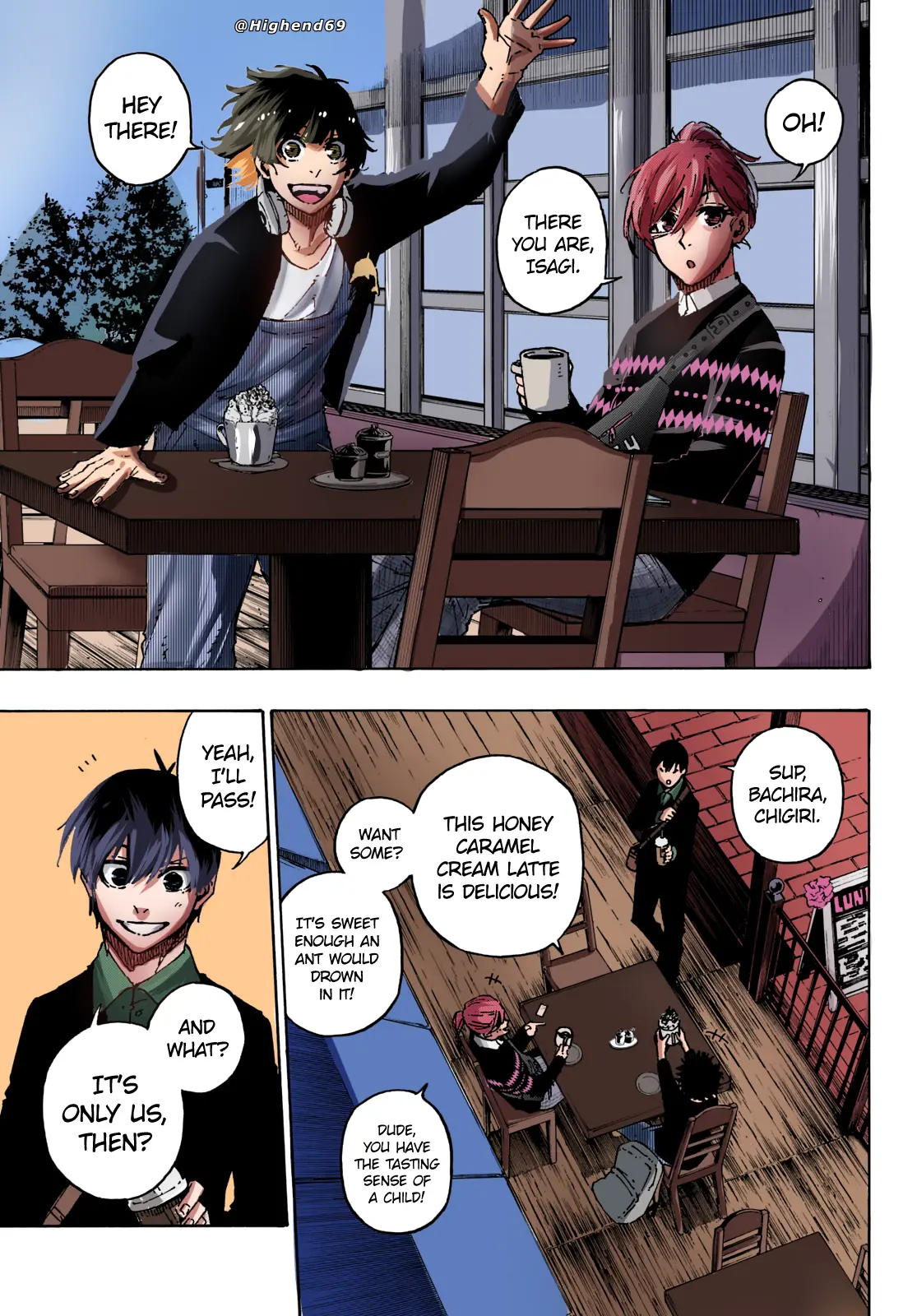 B Lock Manga, chapter 150, page 22