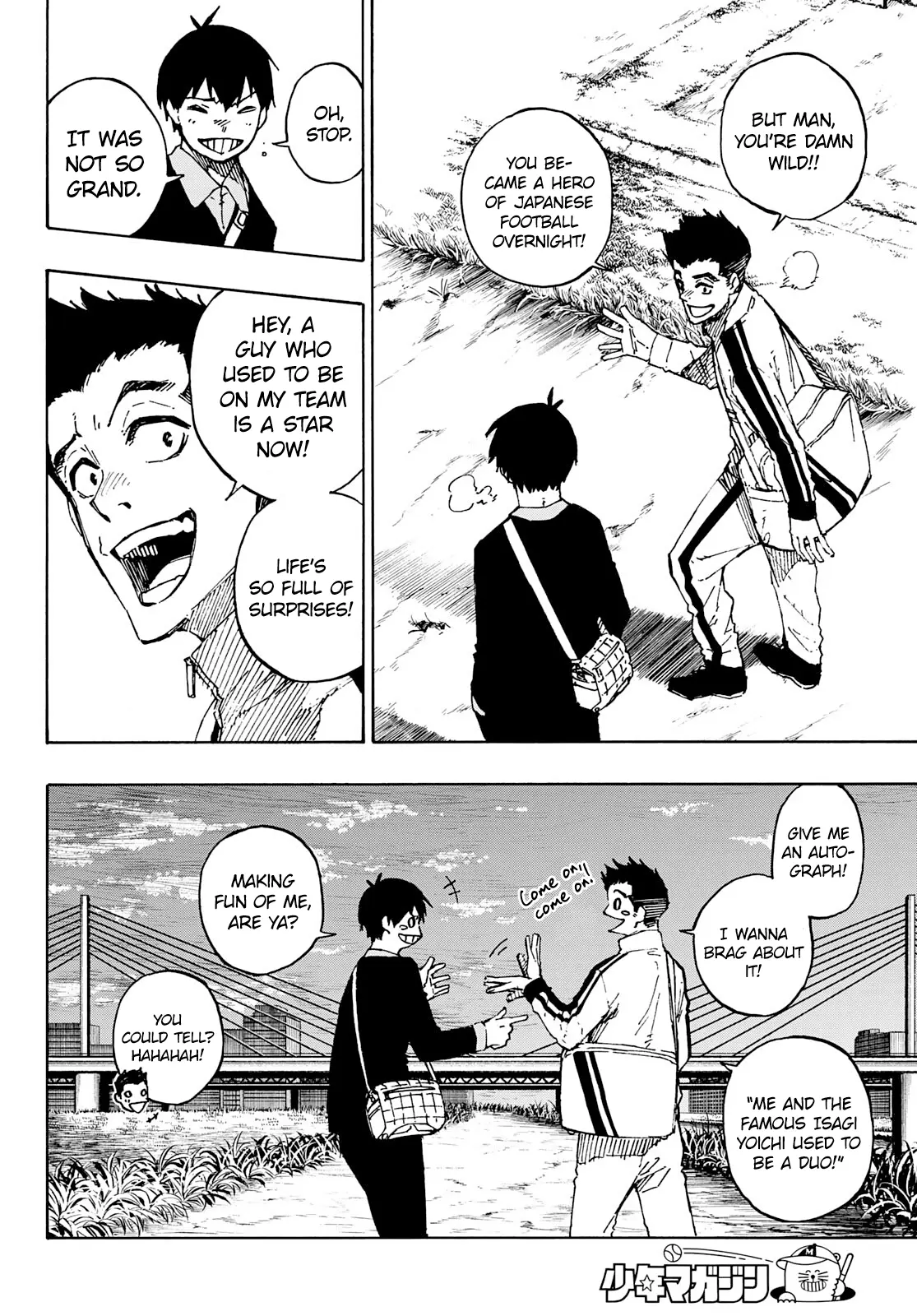 B Lock Manga, chapter 151, page 13