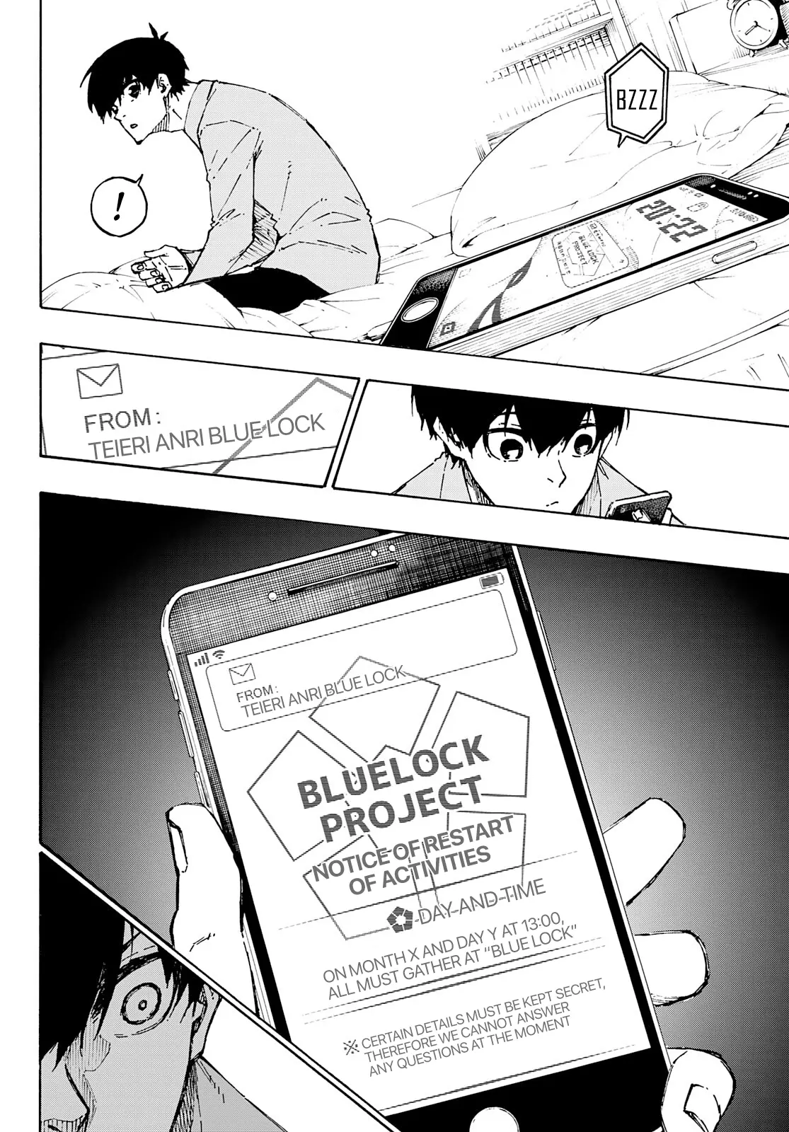 B Lock Manga, chapter 152, page 16