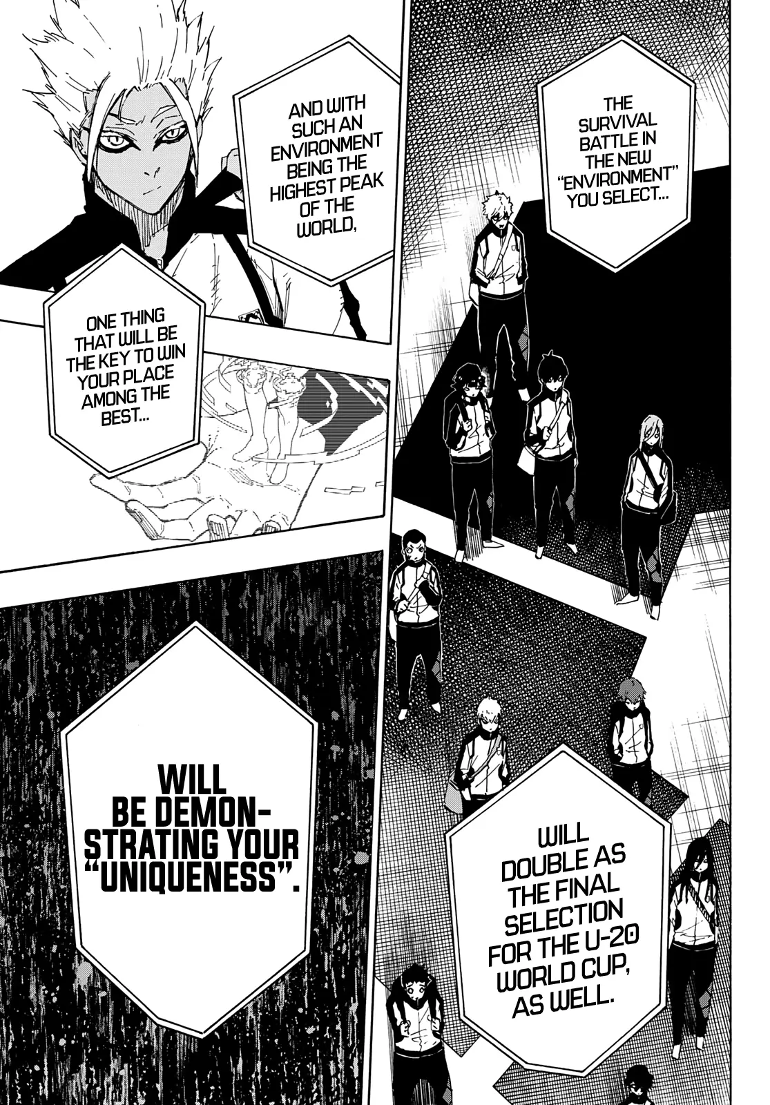 B Lock Manga, chapter 153, page 15
