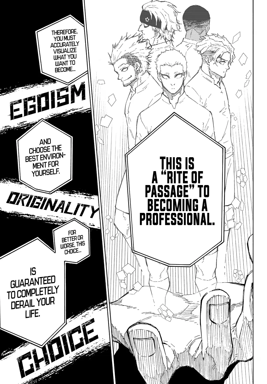 B Lock Manga, chapter 153, page 17