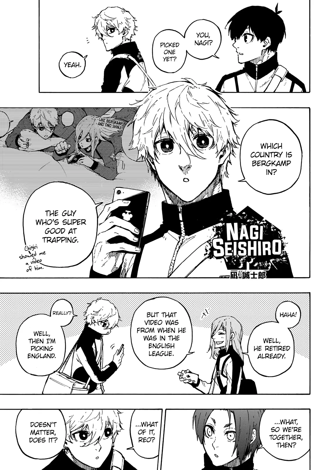 B Lock Manga, chapter 154, page 6