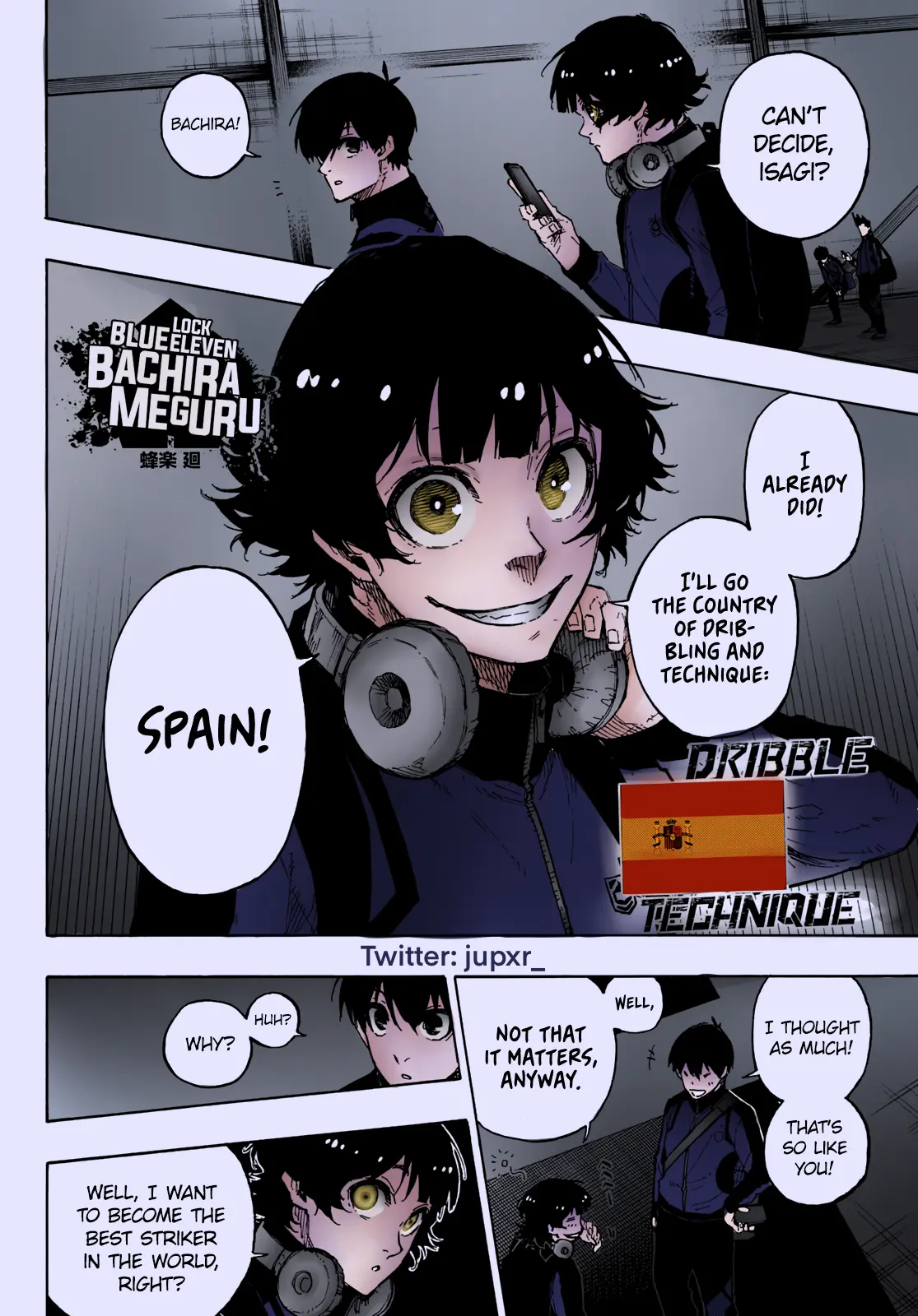 B Lock Manga, chapter 154, page 20