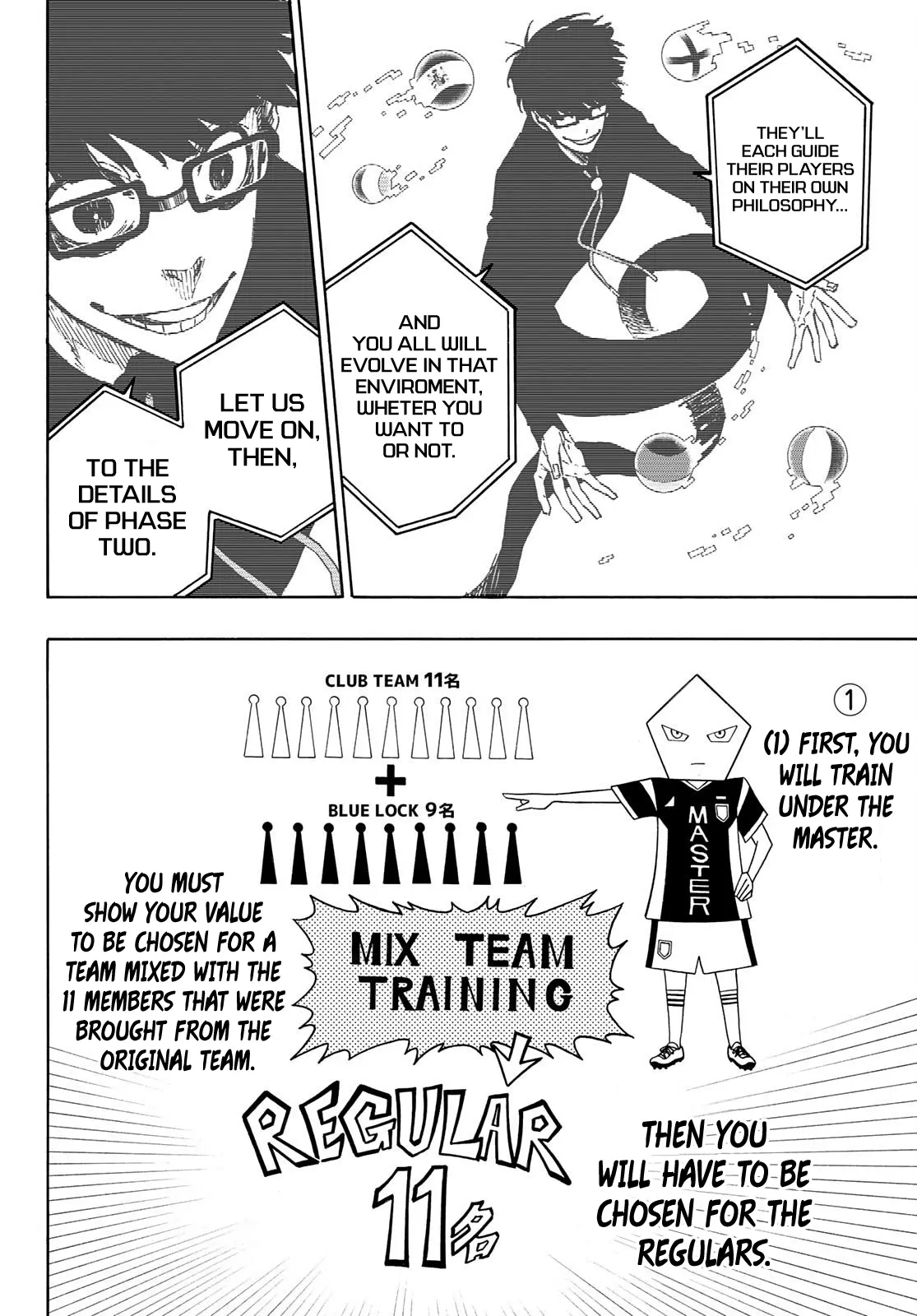 B Lock Manga, chapter 155, page 9