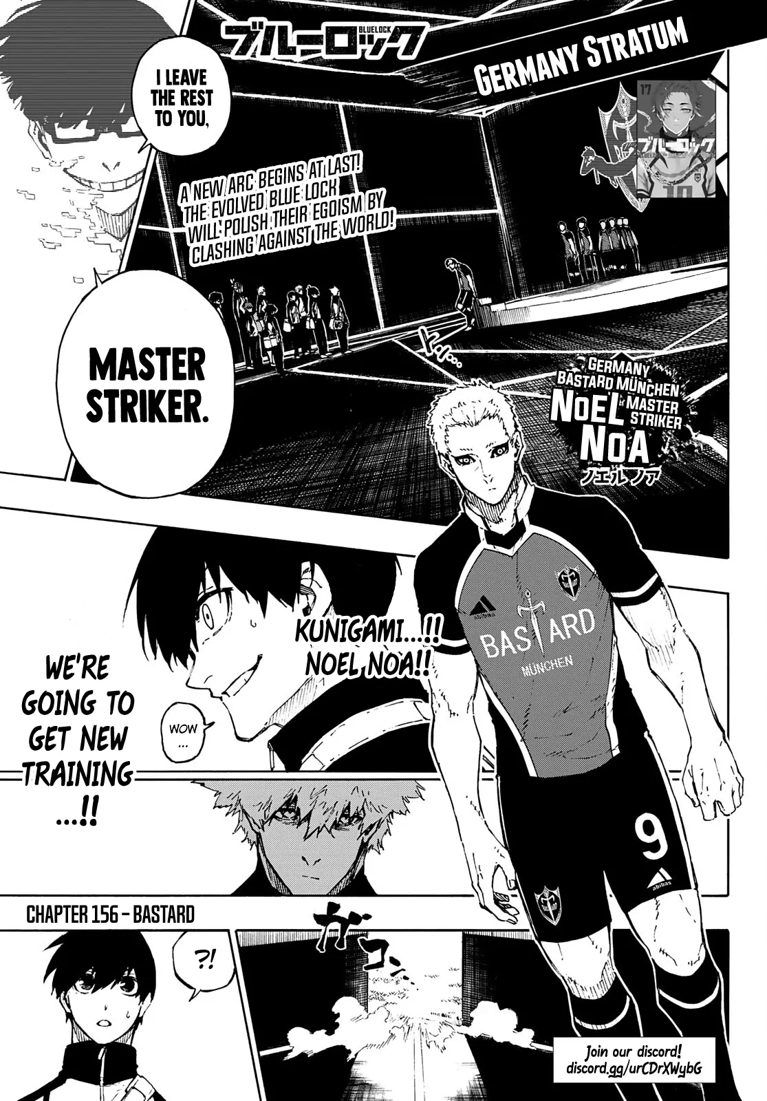 B Lock Manga, chapter 156, page 2