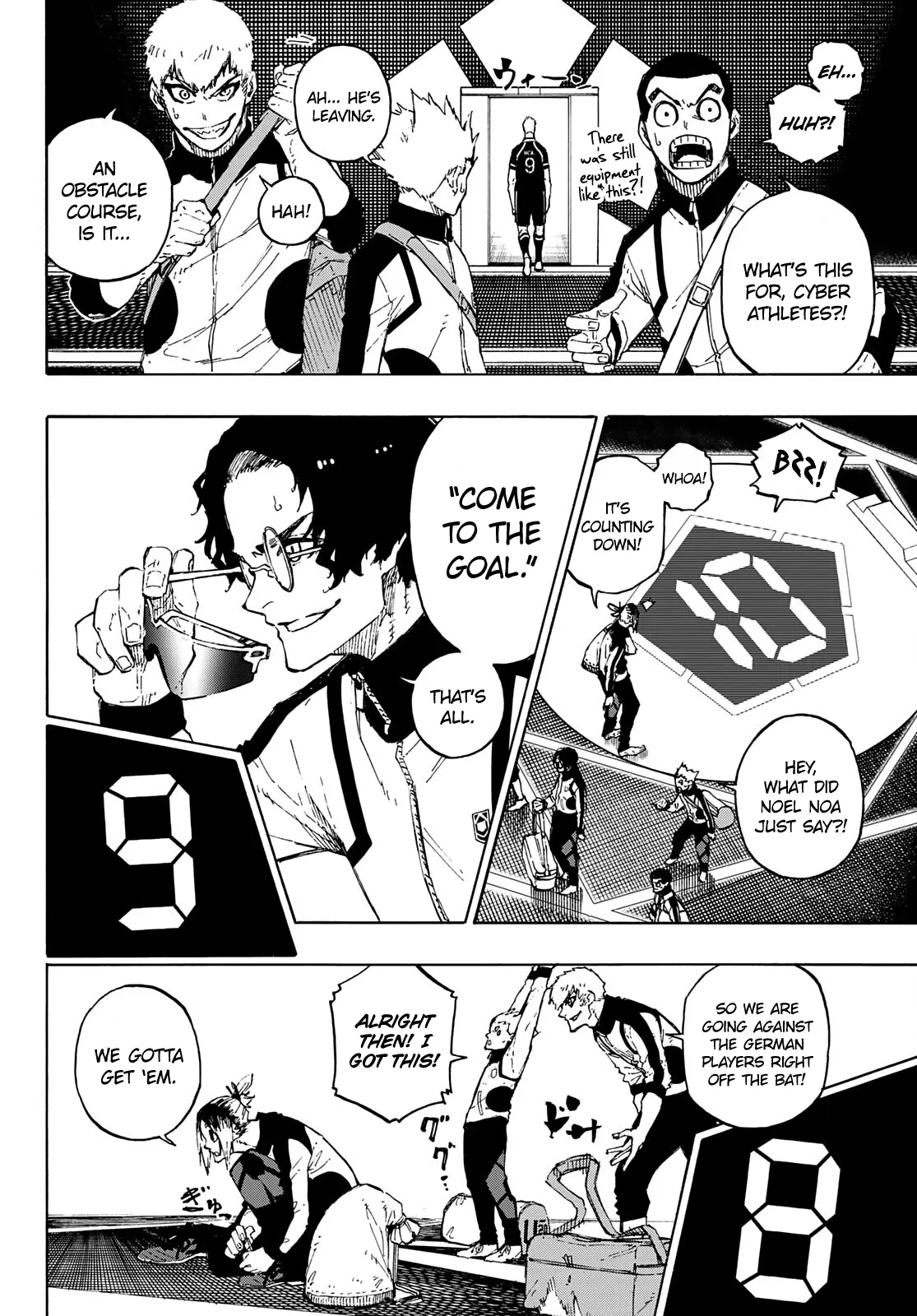 B Lock Manga, chapter 156, page 4