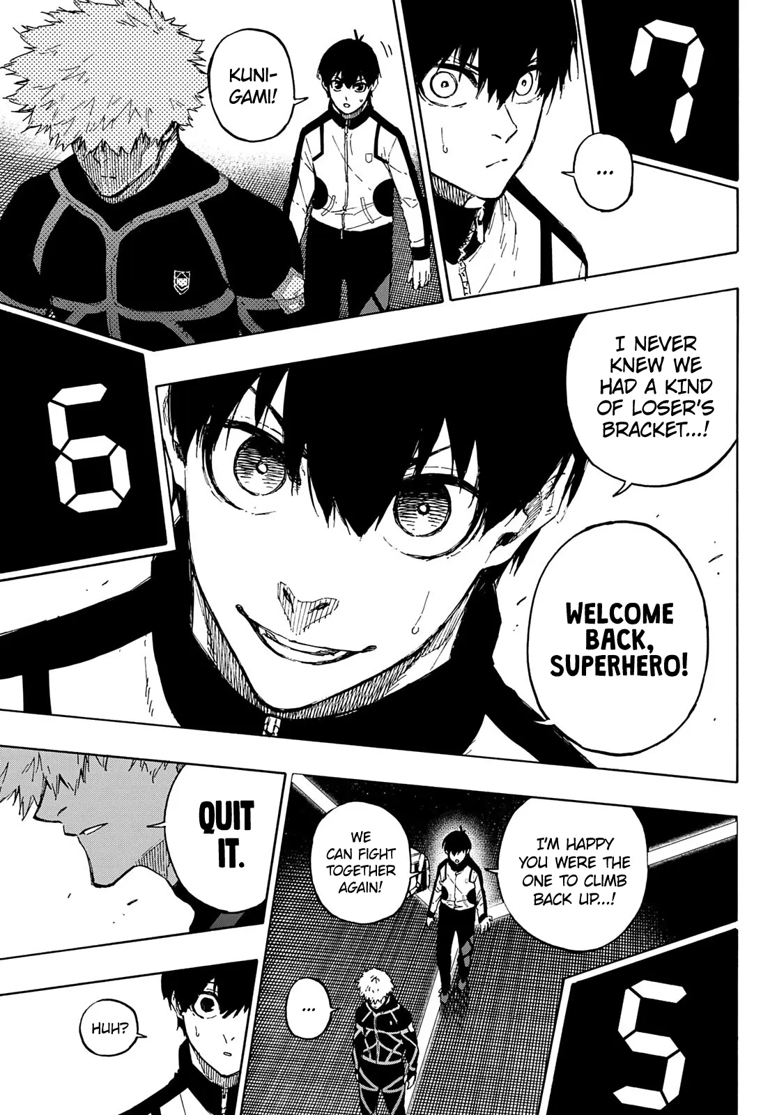 B Lock Manga, chapter 156, page 5
