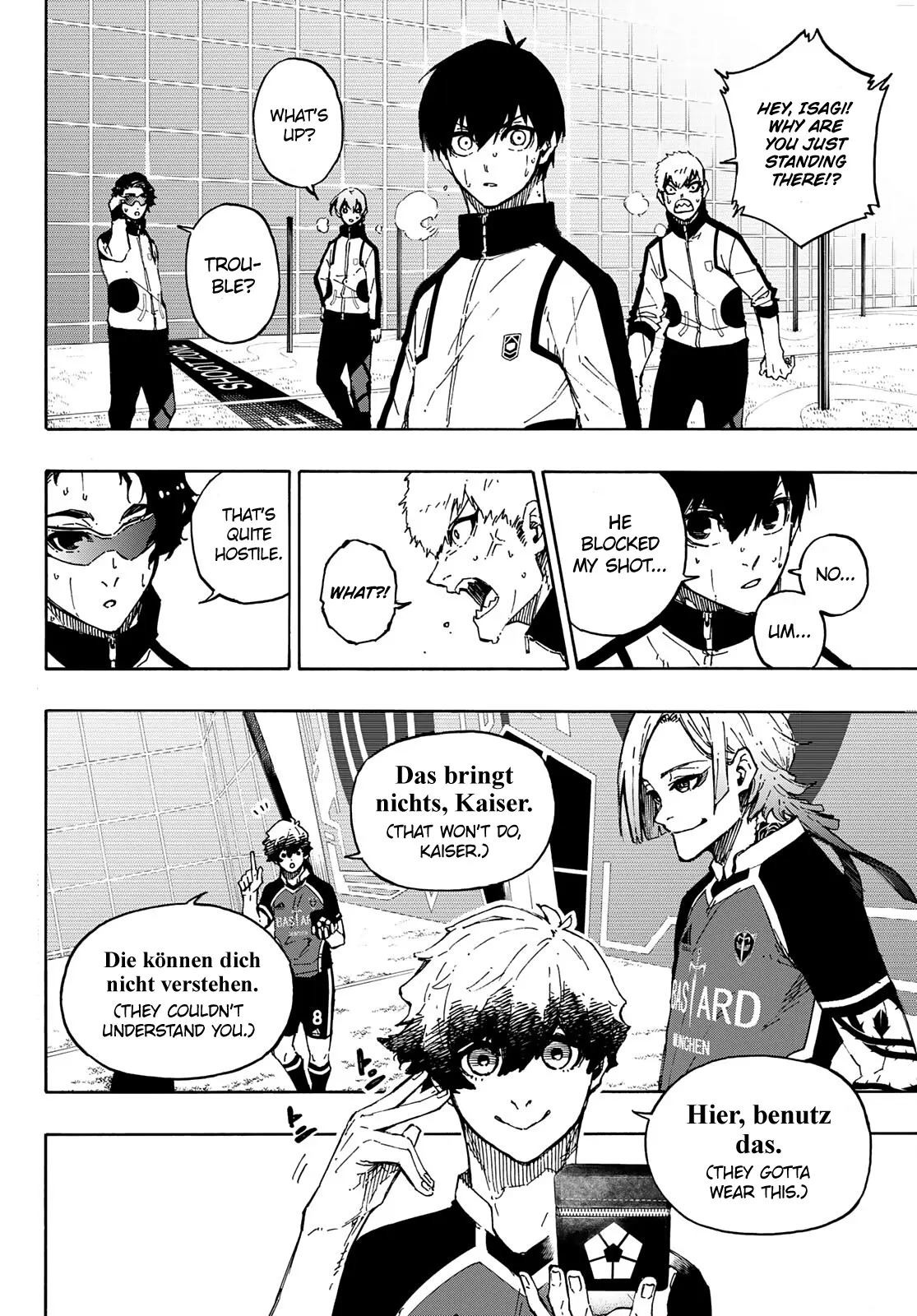 B Lock Manga, chapter 157, page 3