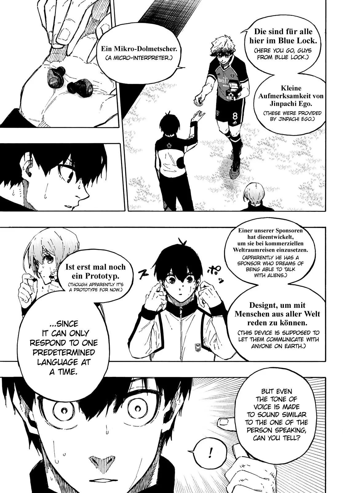 B Lock Manga, chapter 157, page 4