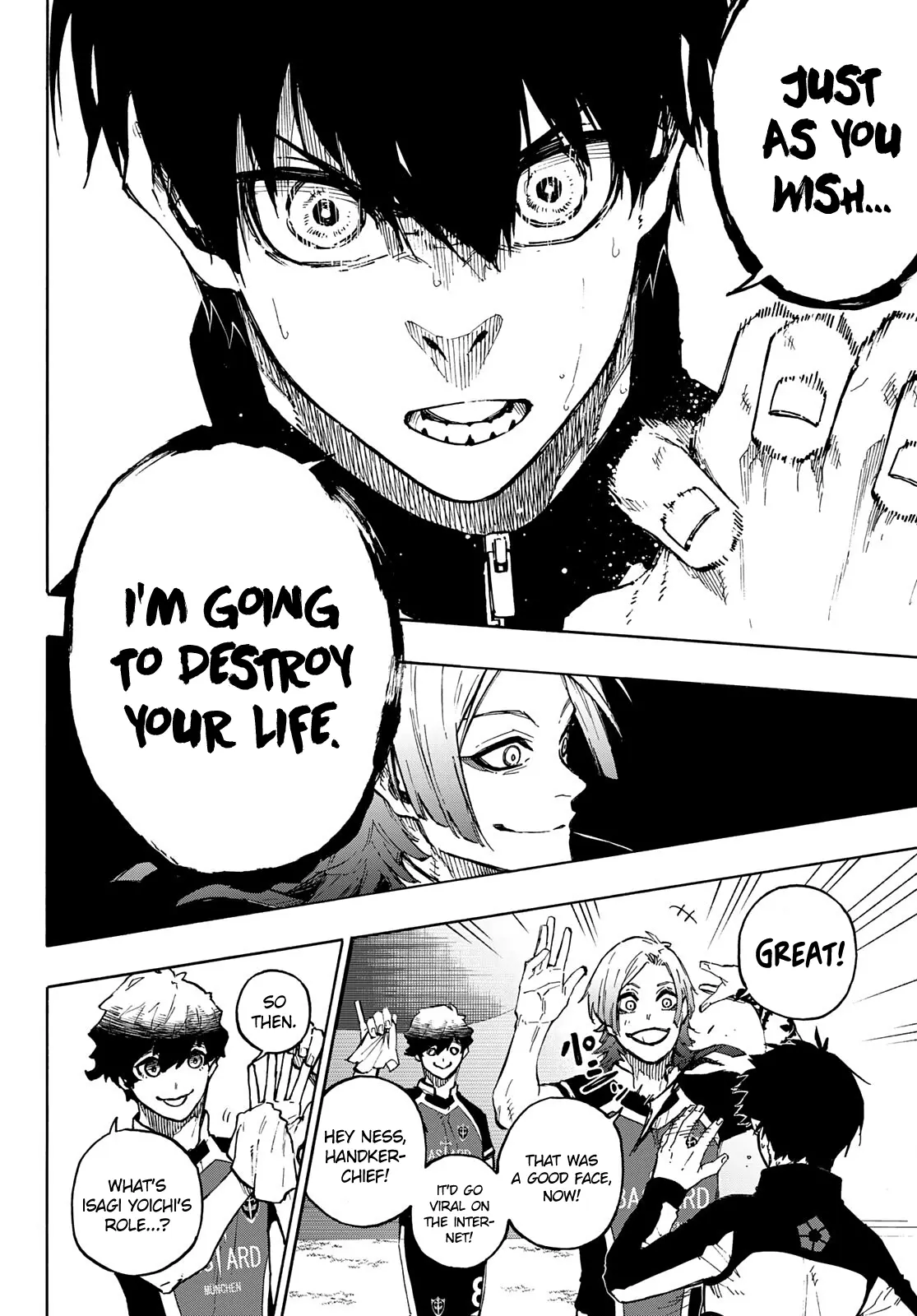 B Lock Manga, chapter 157, page 11