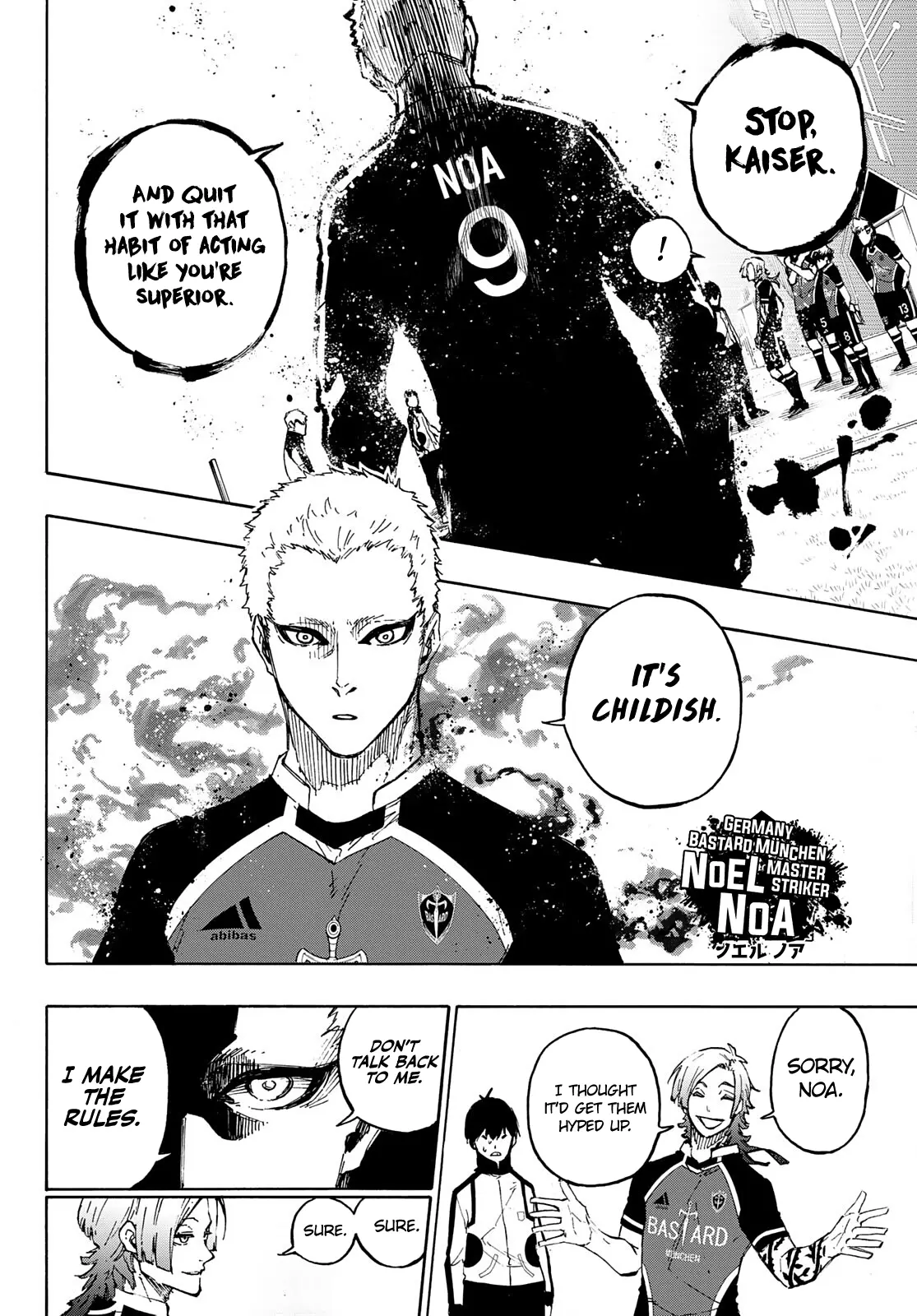 B Lock Manga, chapter 157, page 14