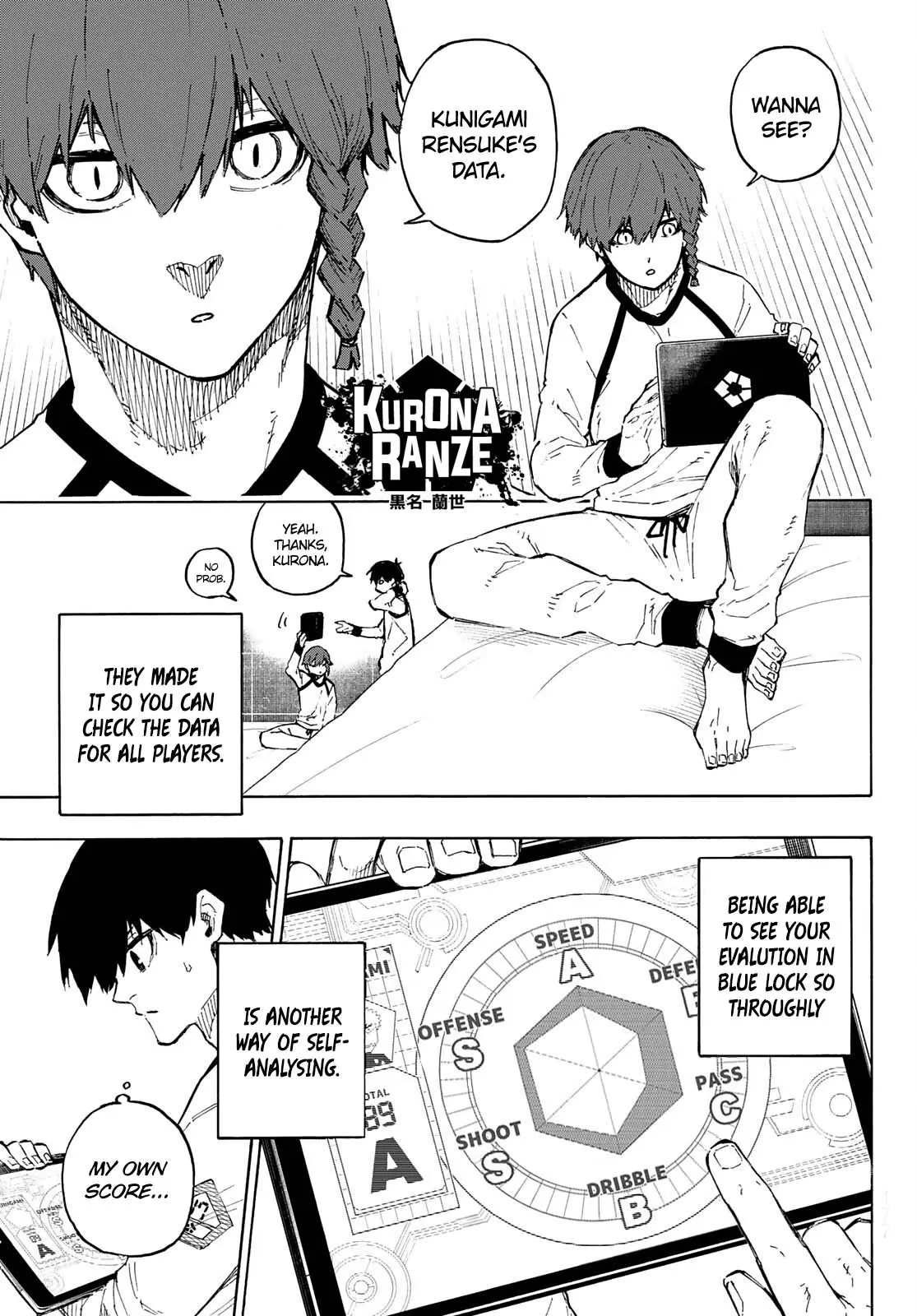 B Lock Manga, chapter 158, page 6
