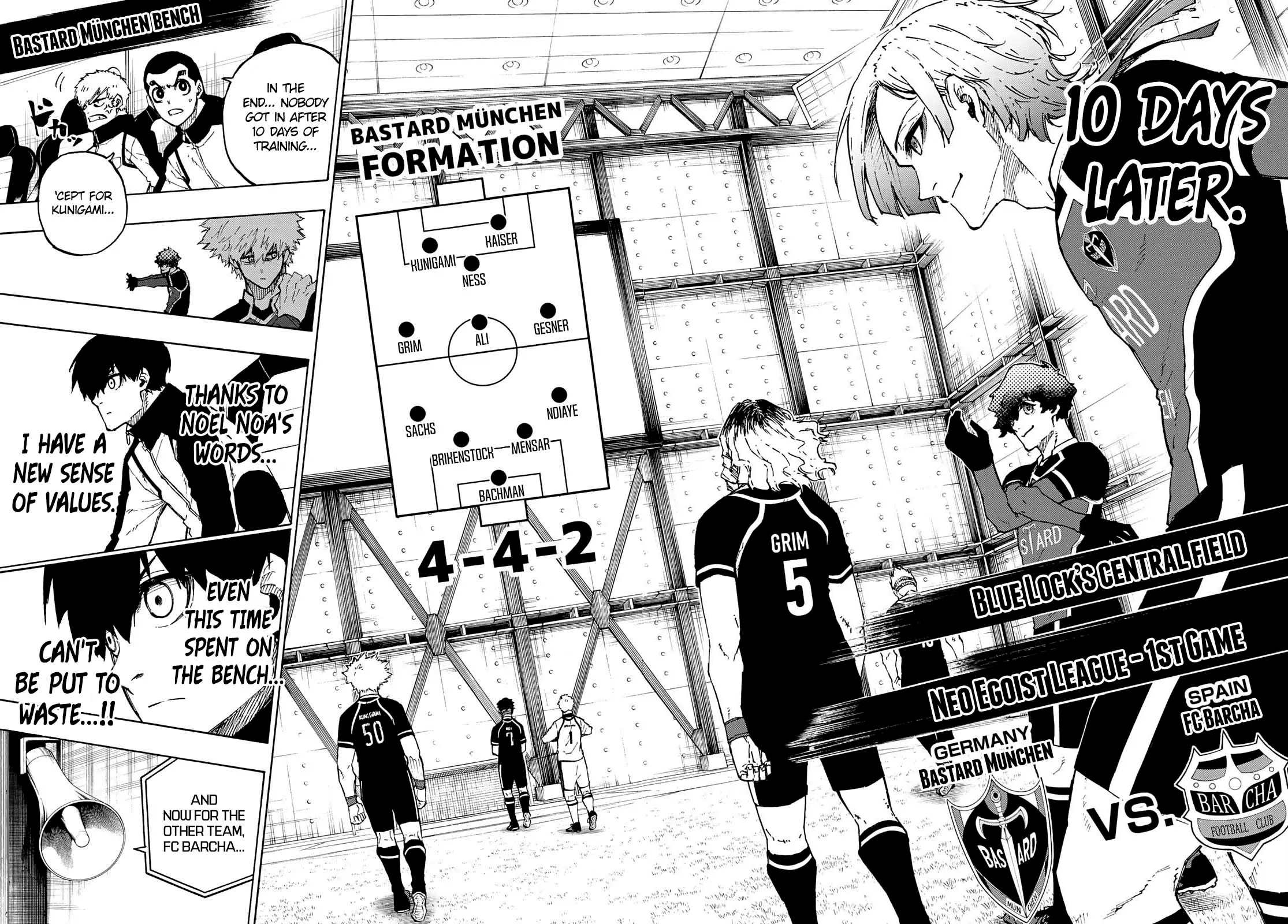 B Lock Manga, chapter 158, page 17