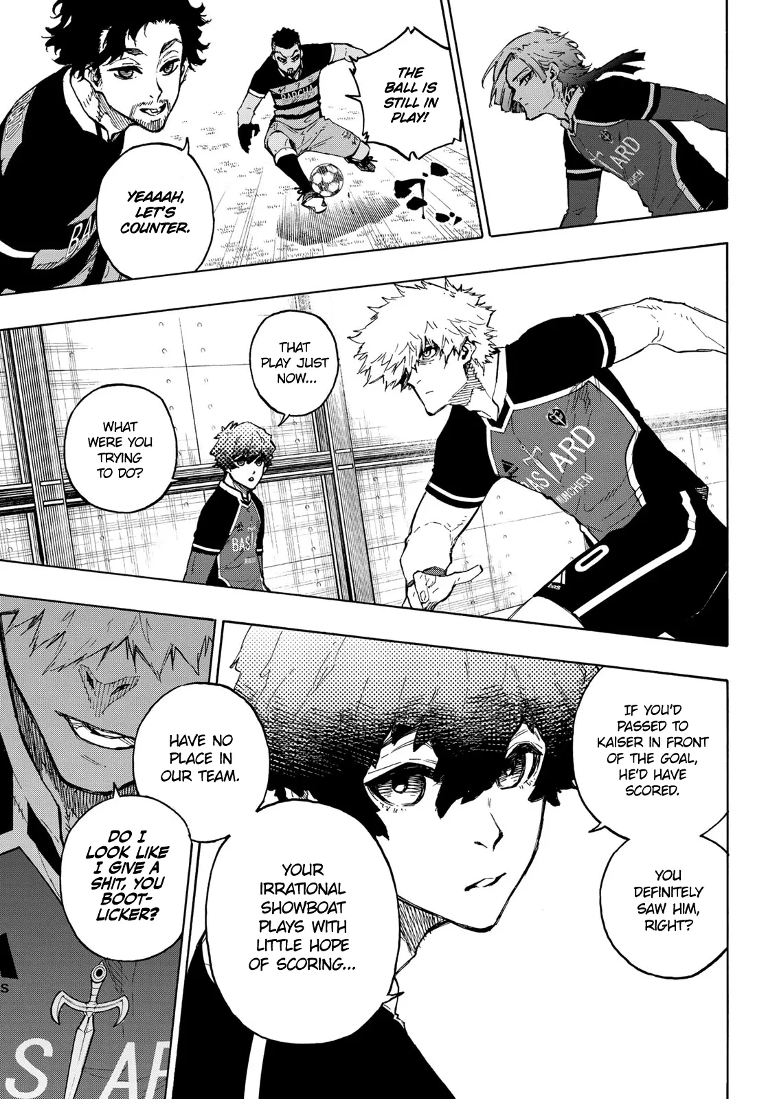 B Lock Manga, chapter 159, page 16
