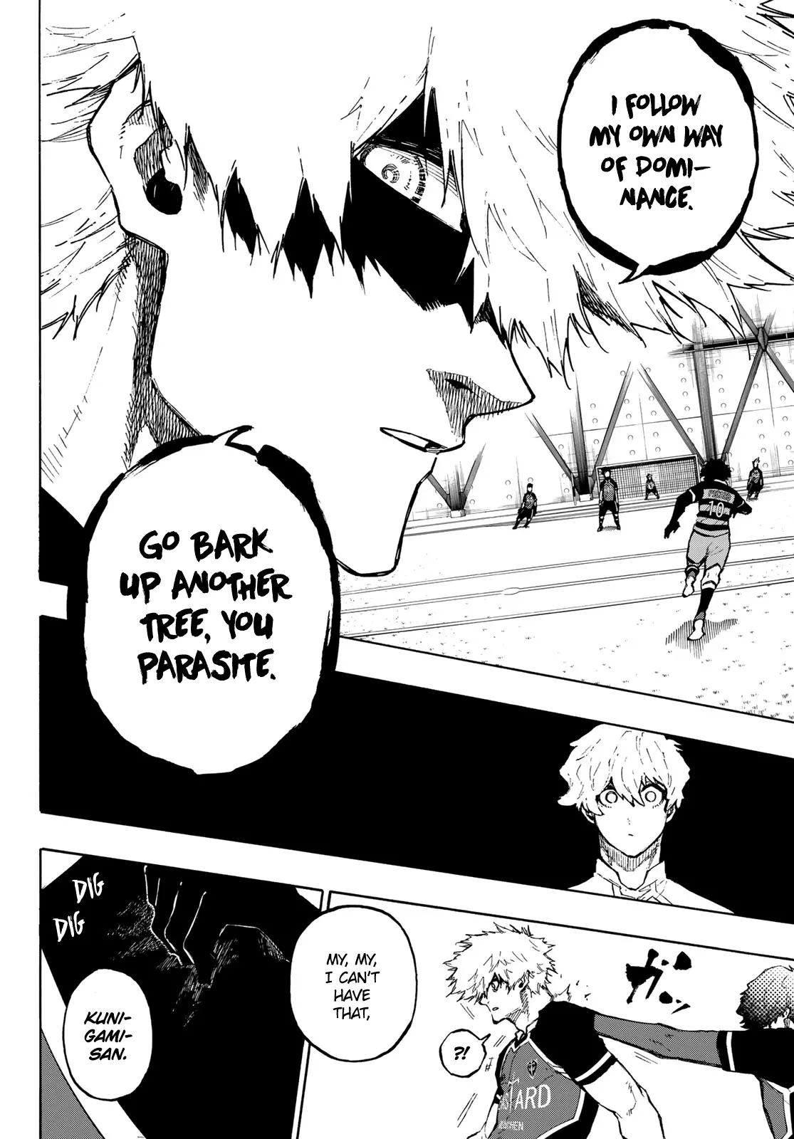 B Lock Manga, chapter 159, page 17