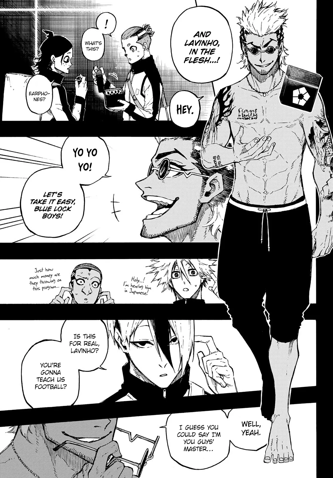 B Lock Manga, chapter 160, page 4