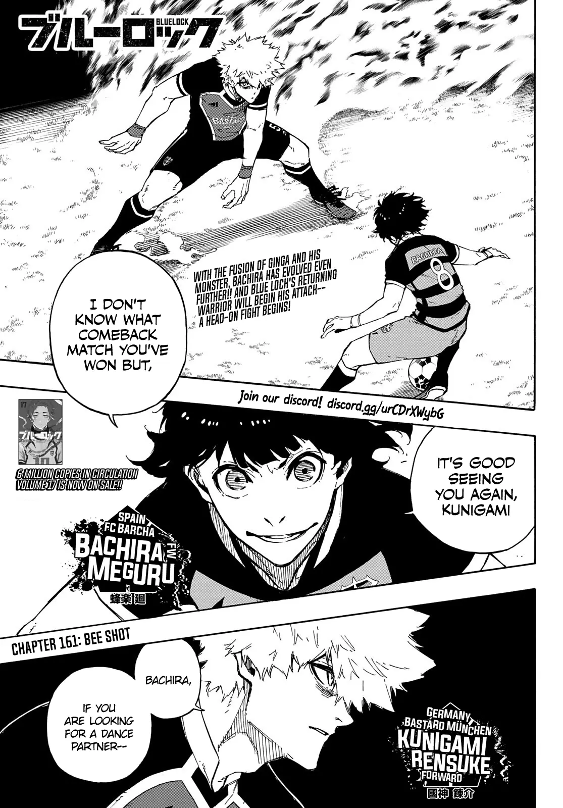 B Lock Manga, chapter 161, page 2