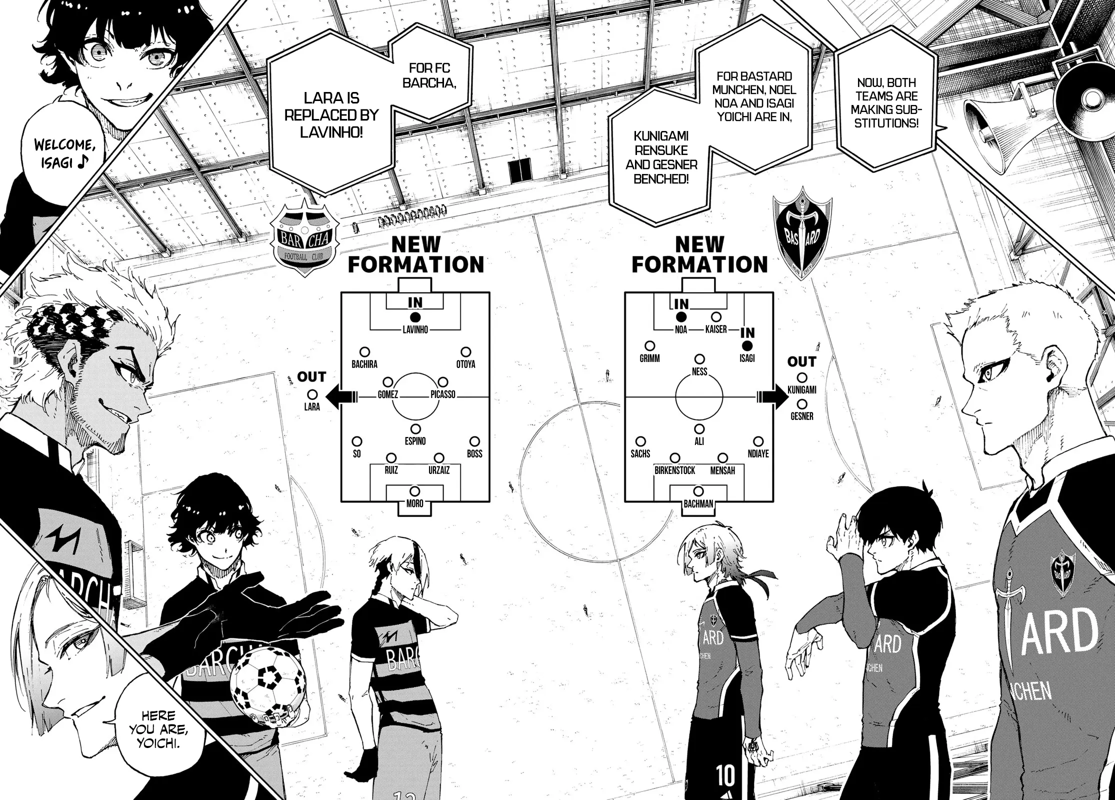 B Lock Manga, chapter 163, page 18