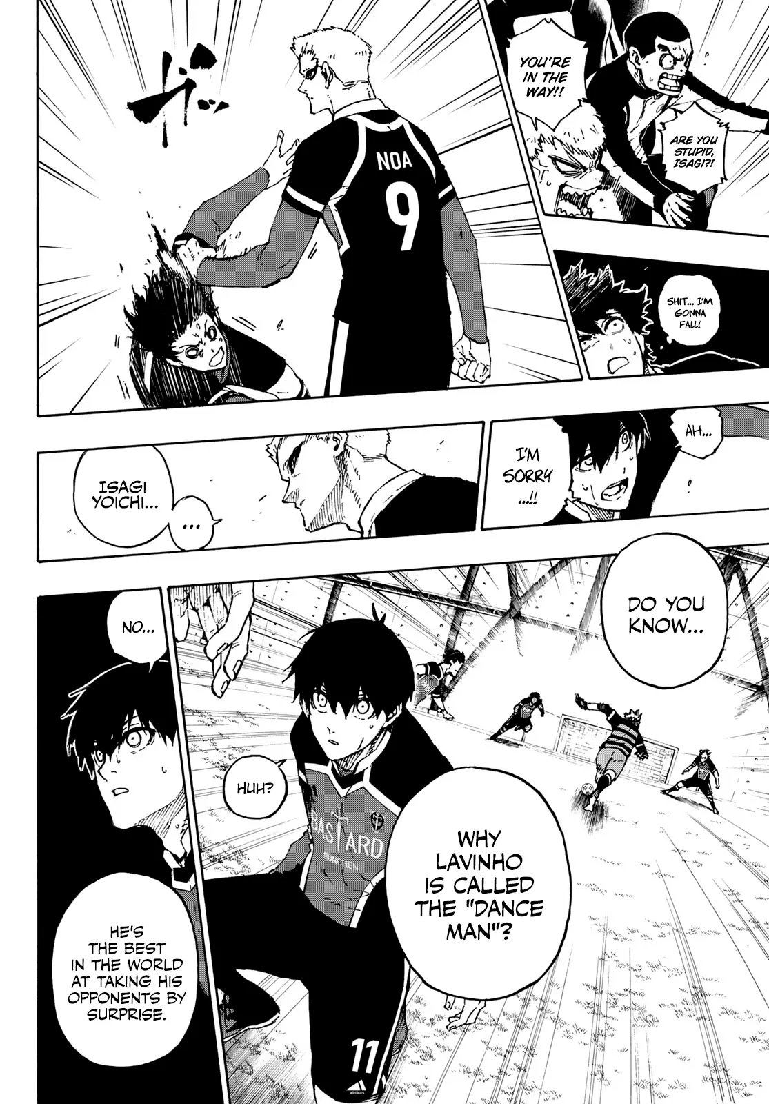 B Lock Manga, chapter 164, page 10